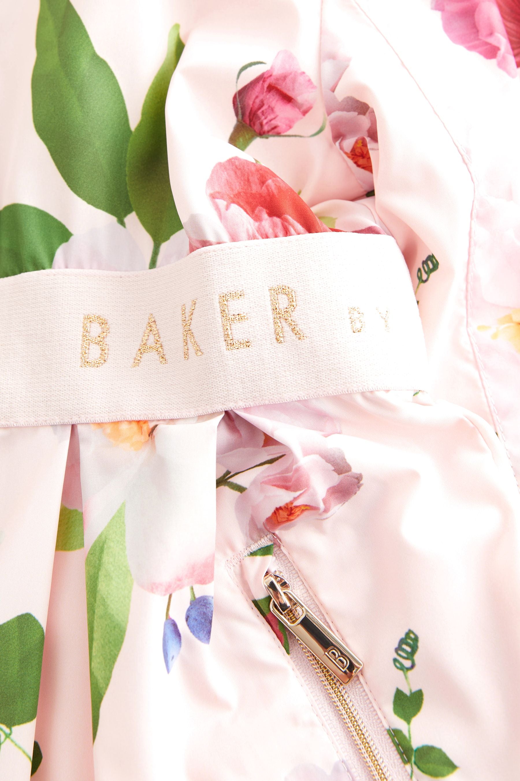 Baker by Ted Baker Shower Resistant Floral Rain Coat