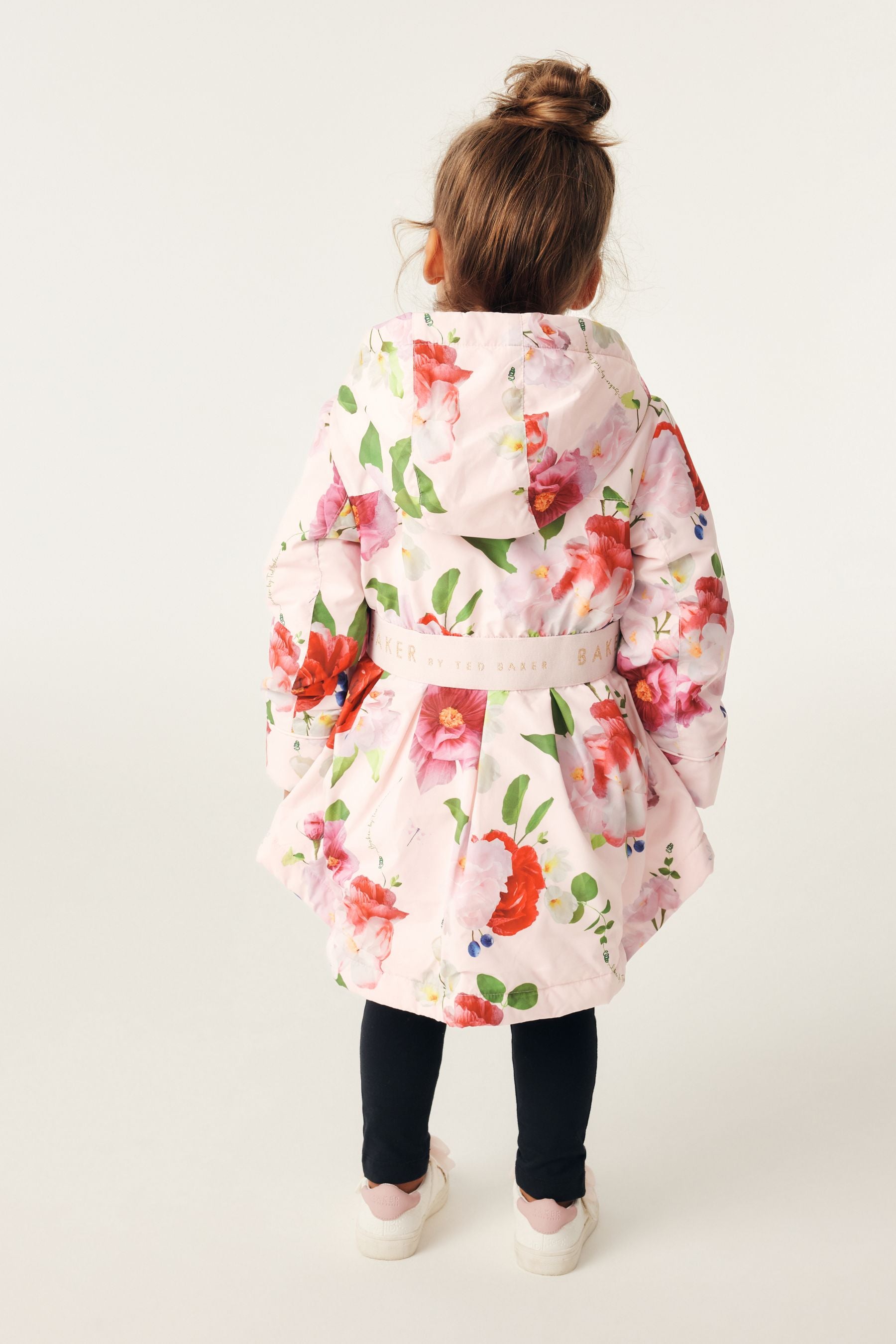 Baker by Ted Baker Shower Resistant Floral Rain Coat