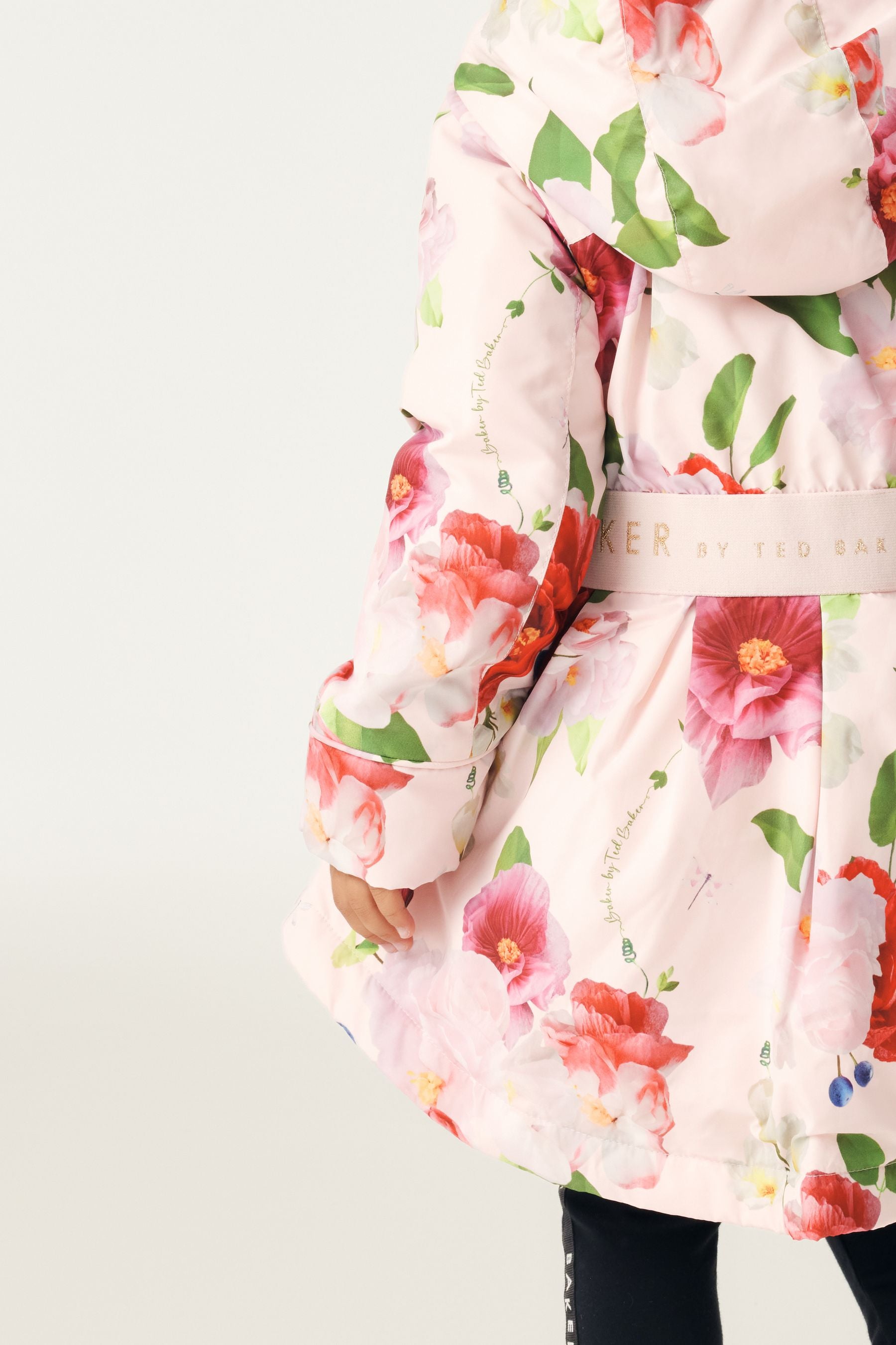 Baker by Ted Baker Shower Resistant Floral Rain Coat