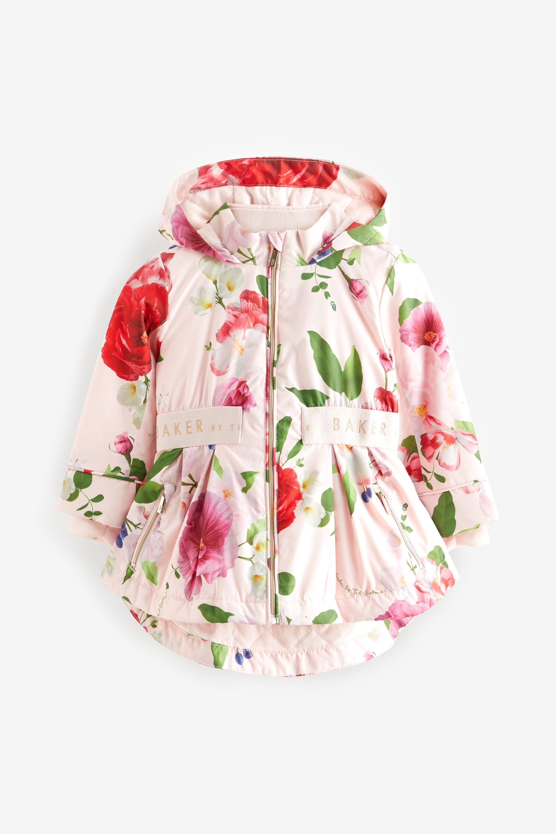 Baker by Ted Baker Shower Resistant Floral Rain Coat