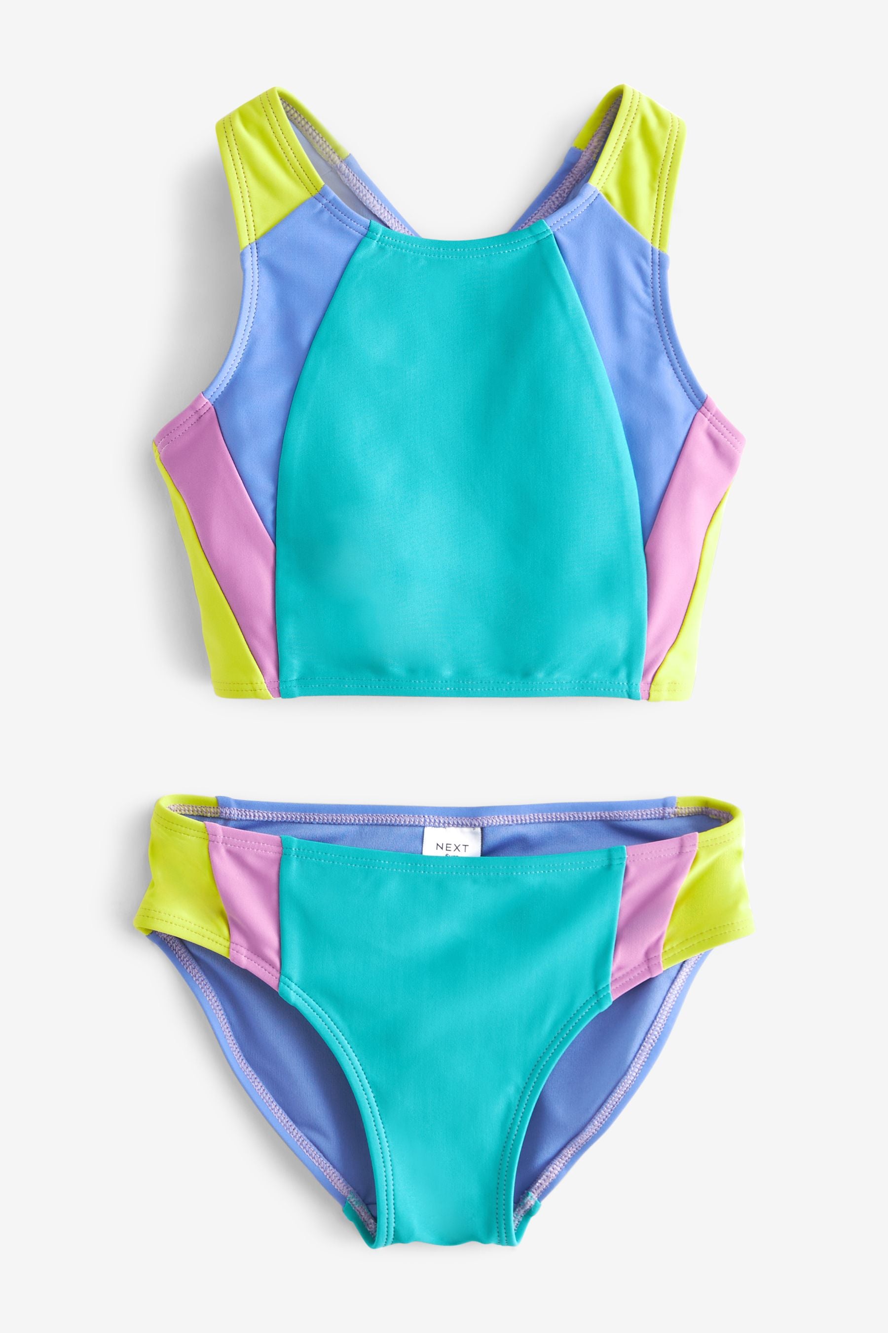 Multi Colourblock Sport Bikini (3-16yrs)