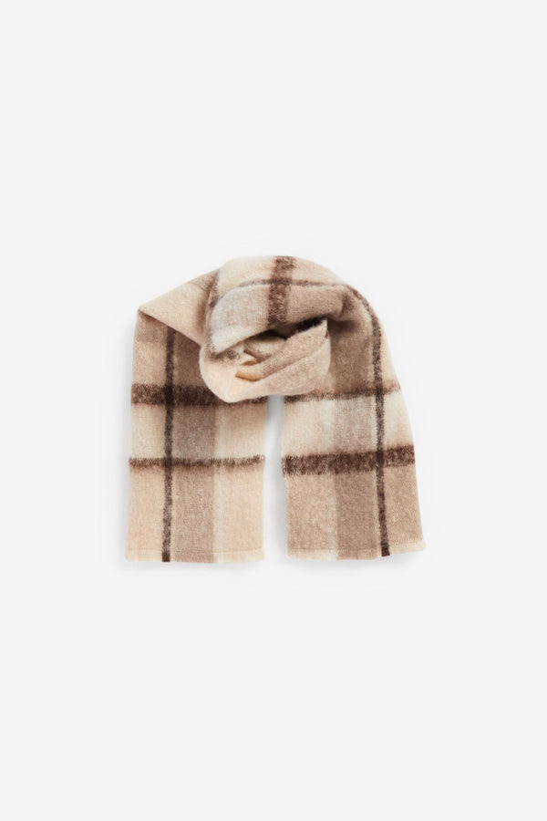 Neutral Check Scarf (3-16yrs)