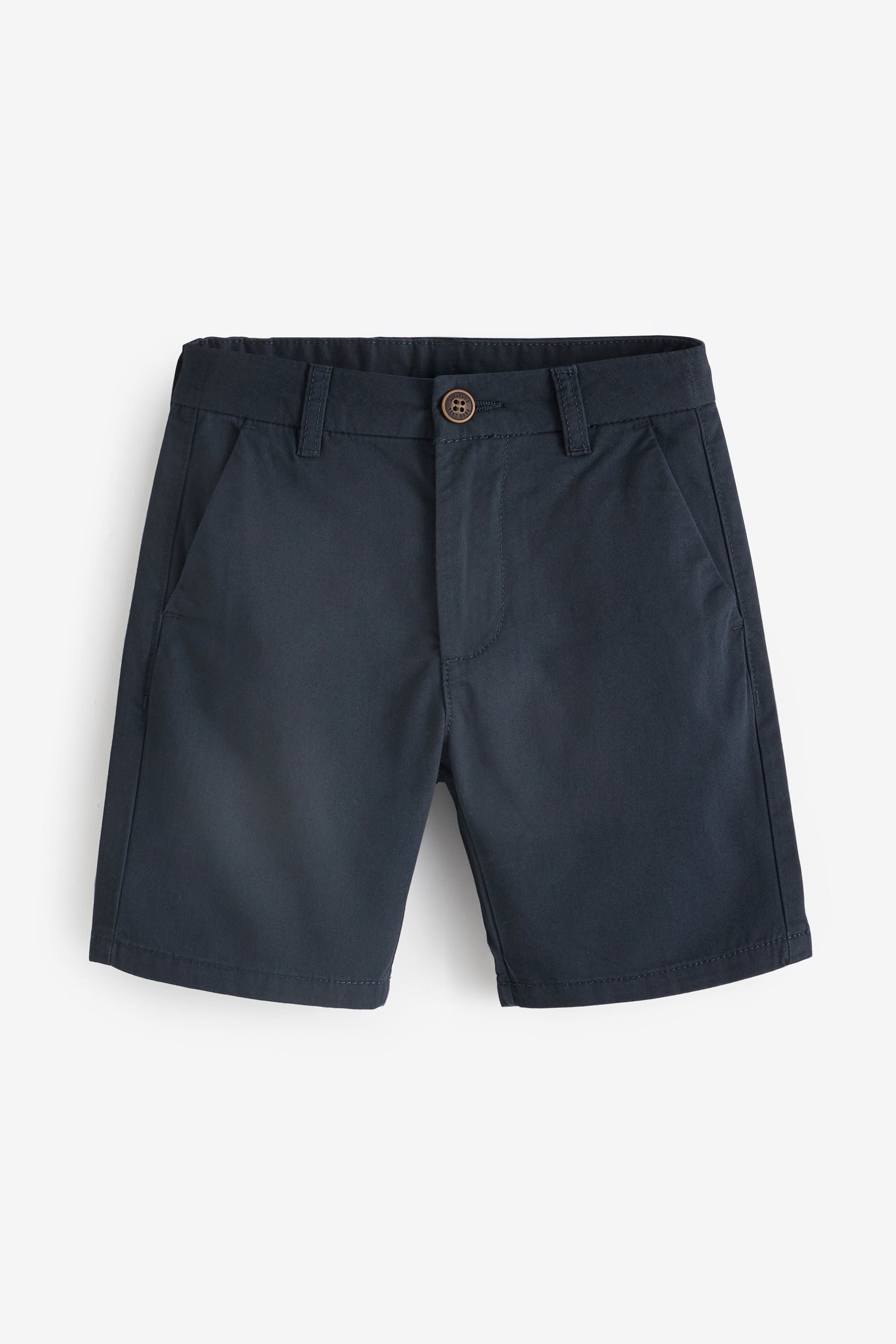 Navy/Stone 100% Cotton Chino Shorts 2 Pack (3-16yrs)