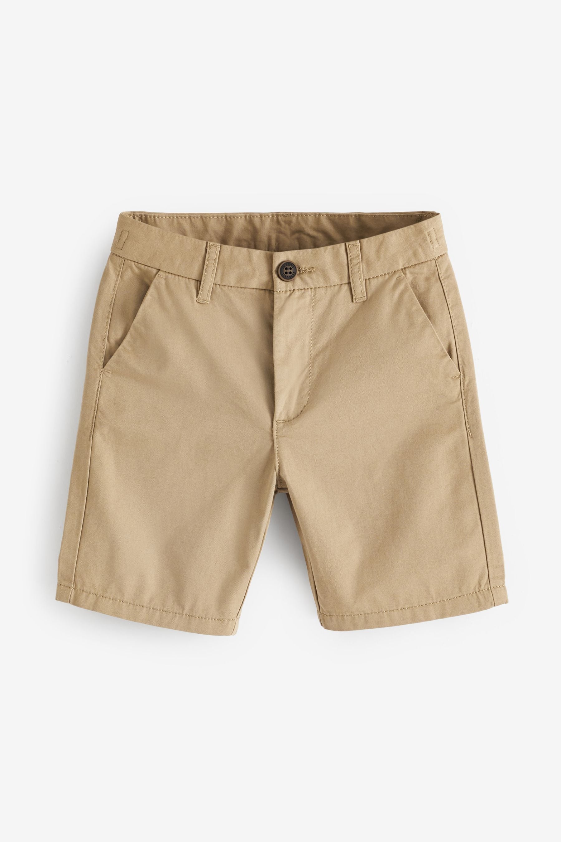 Navy/Stone 100% Cotton Chino Shorts 2 Pack (3-16yrs)