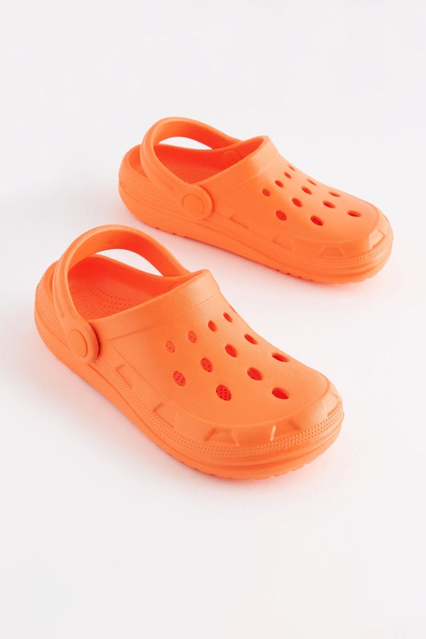 Orange Clogs