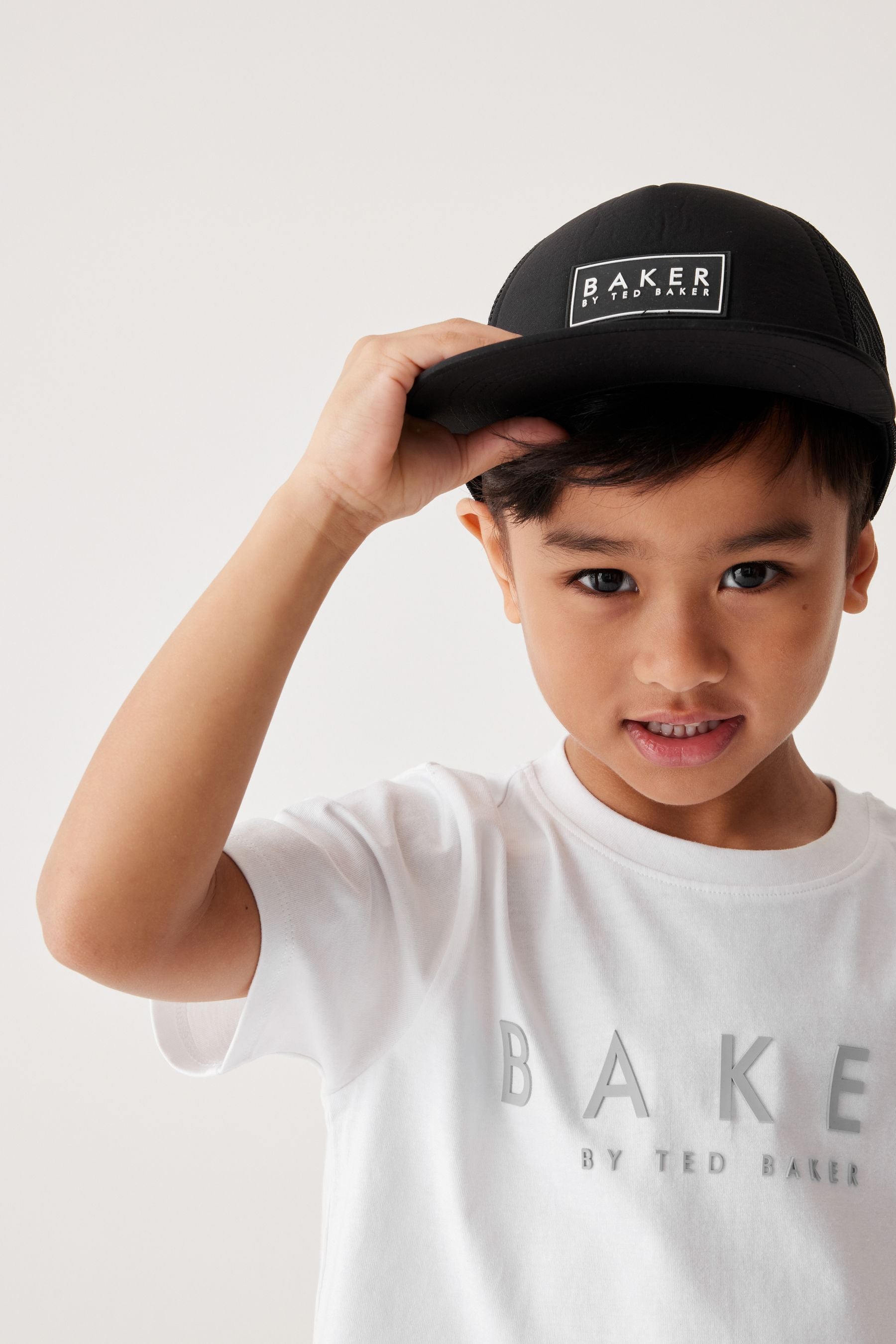 Black Baker by Ted Baker Boys Trapper Black Hat