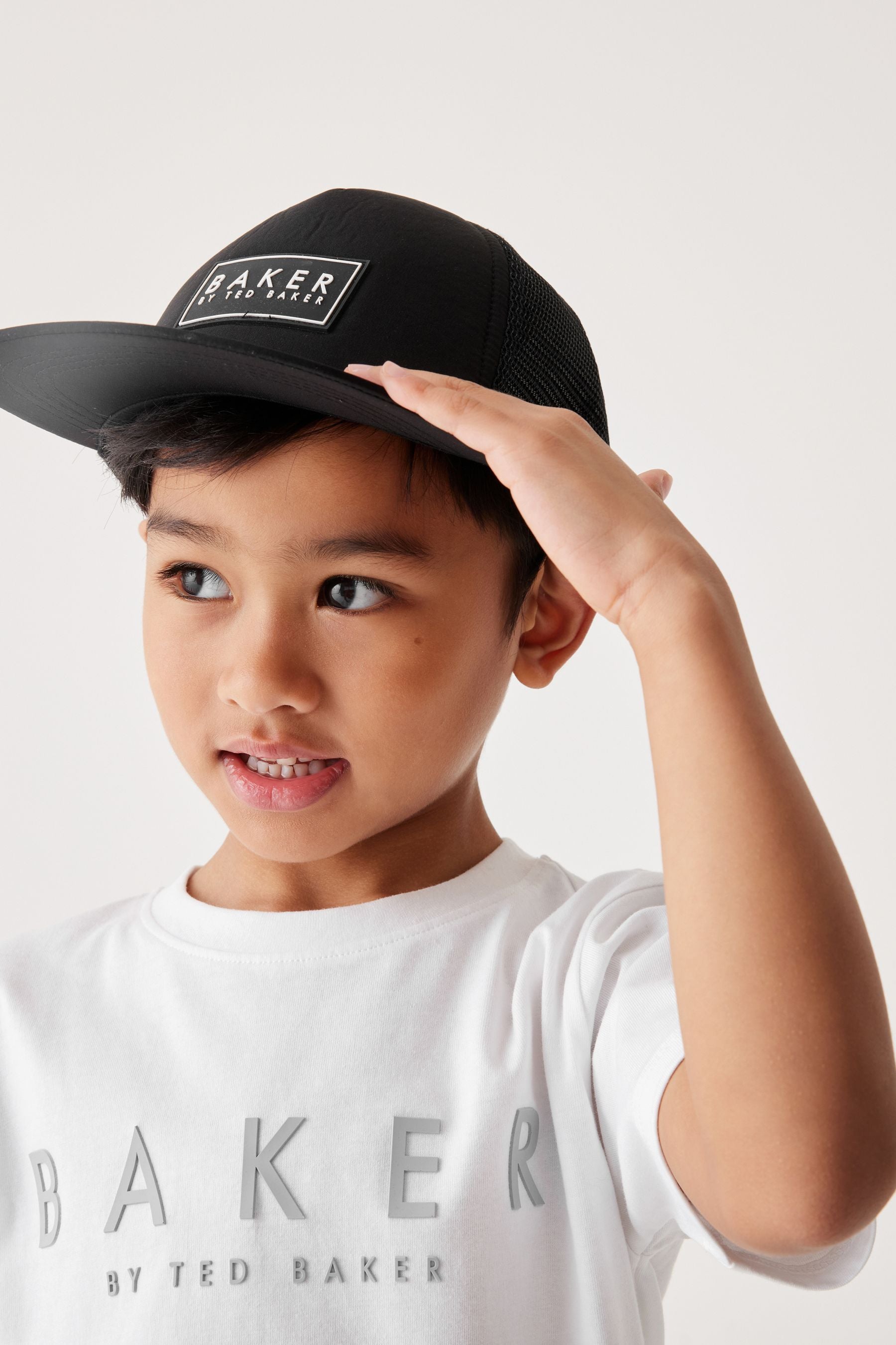 Black Baker by Ted Baker Boys Trapper Black Hat