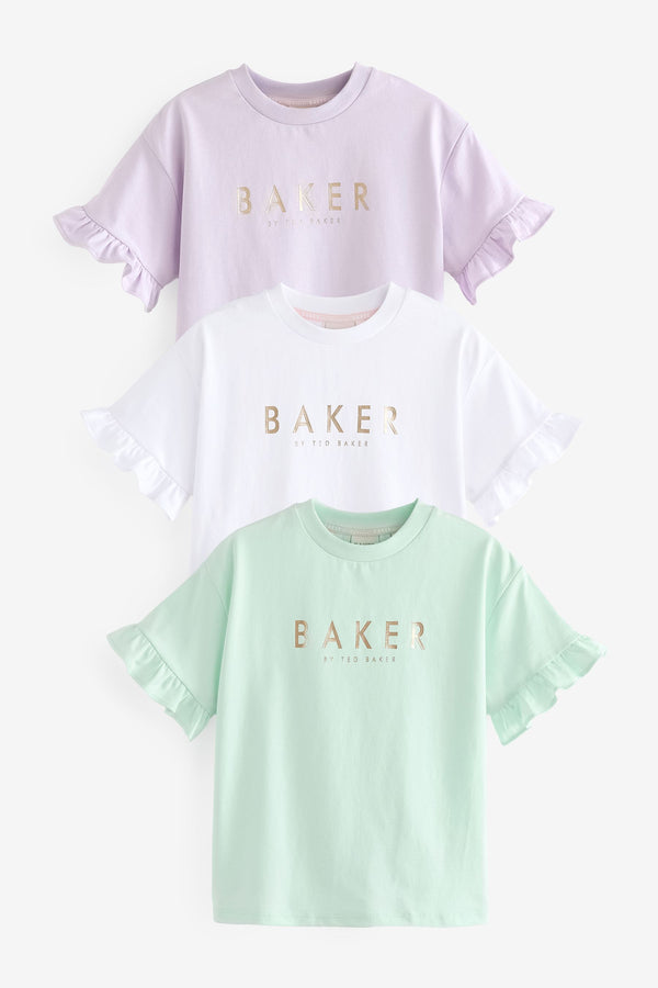 Baker by Ted Baker Multi T-Shirts 3 Pack