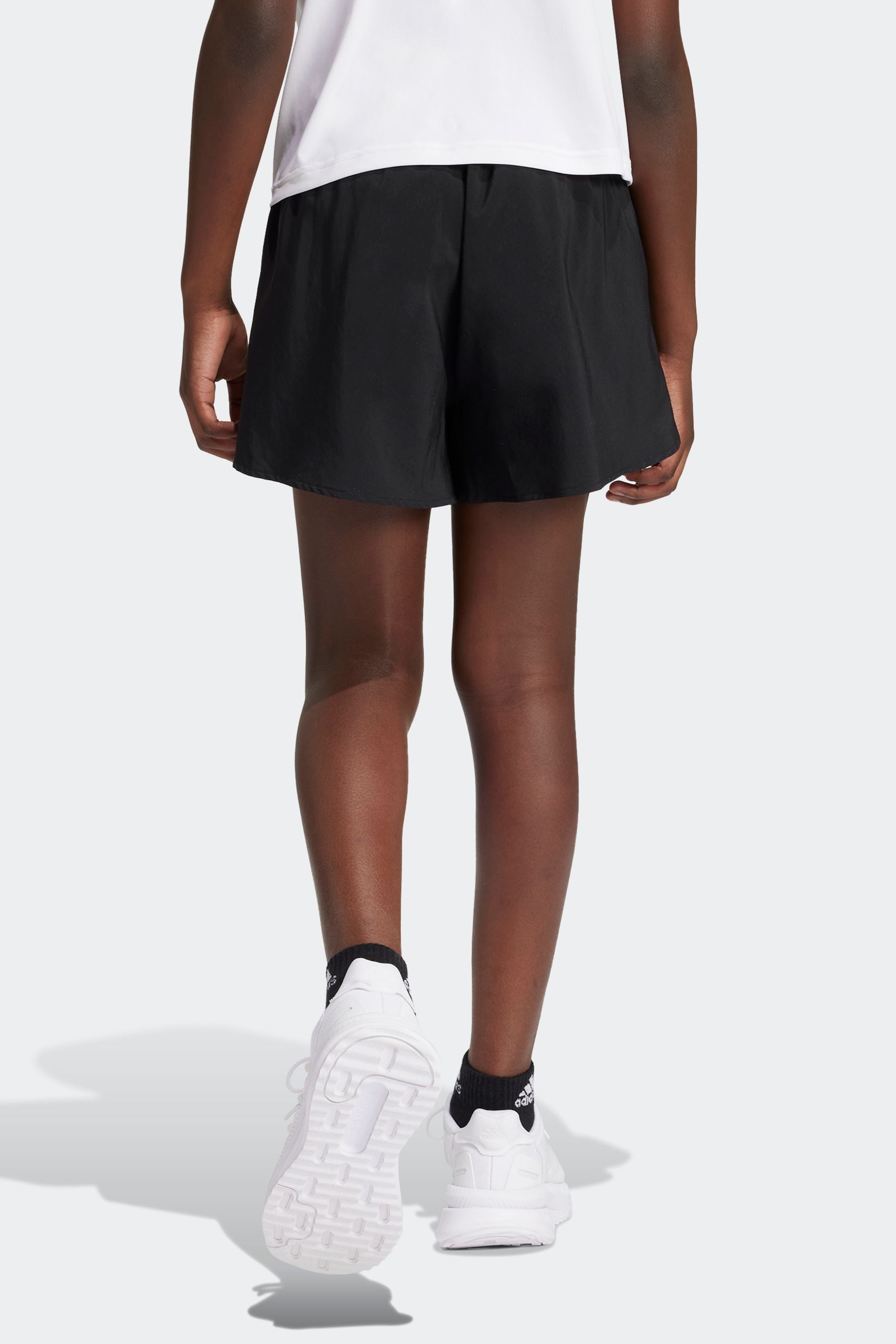 adidas Black Kids Team Split Shorts