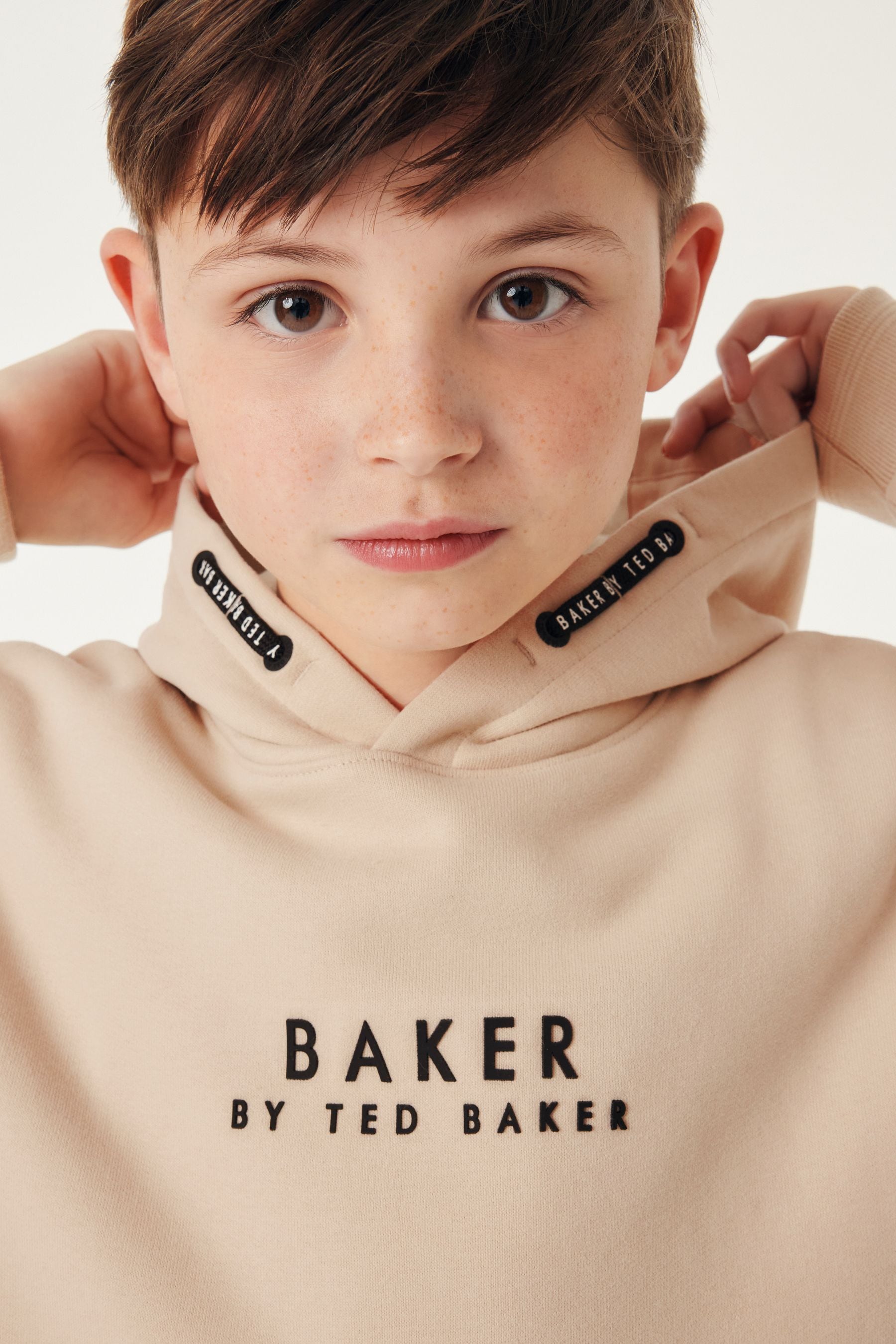 Baker by Ted Baker Overhead 100% Cotton Hoodie