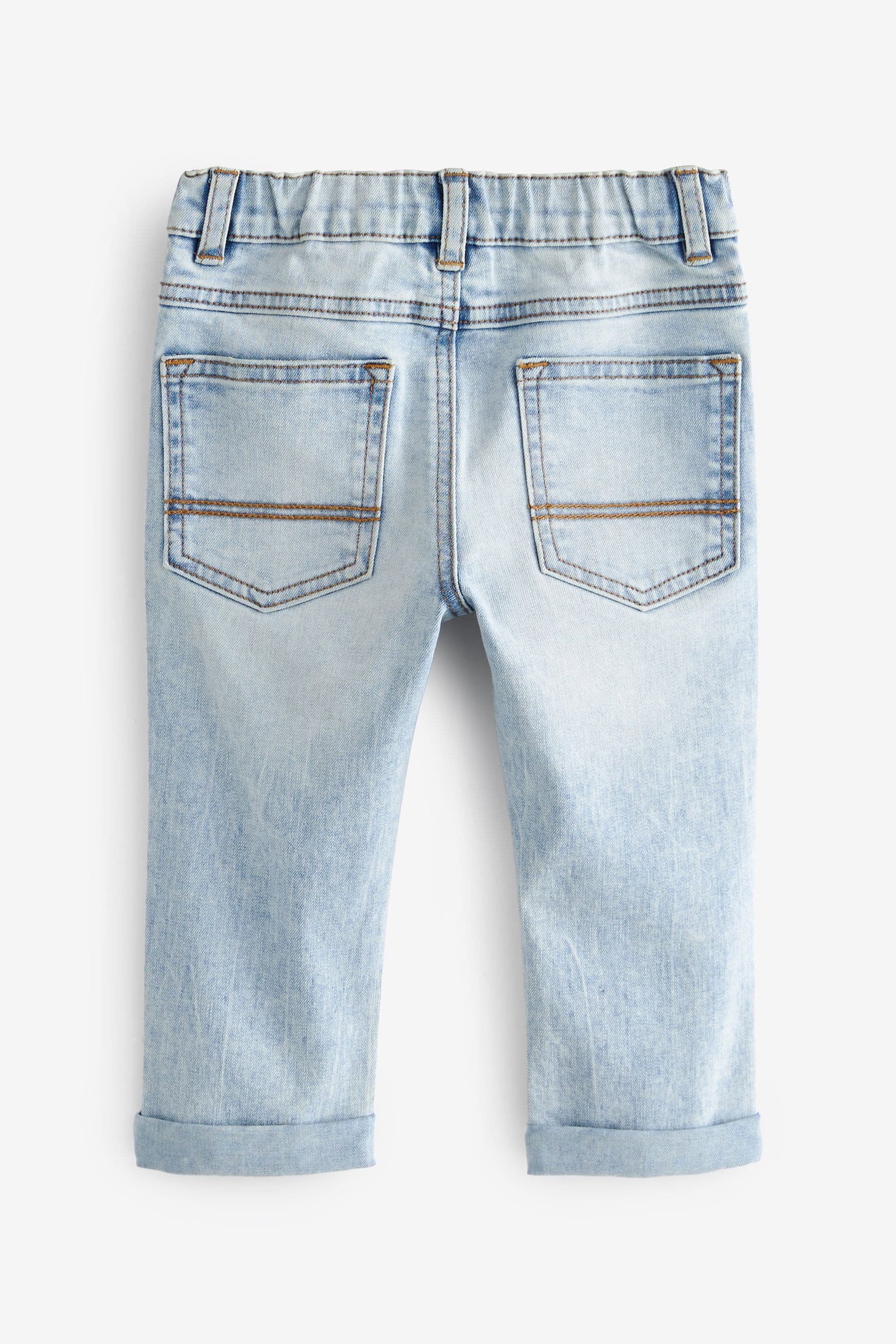 Bleach Denim Regular Fit Comfort Stretch Jeans (3mths-7yrs)