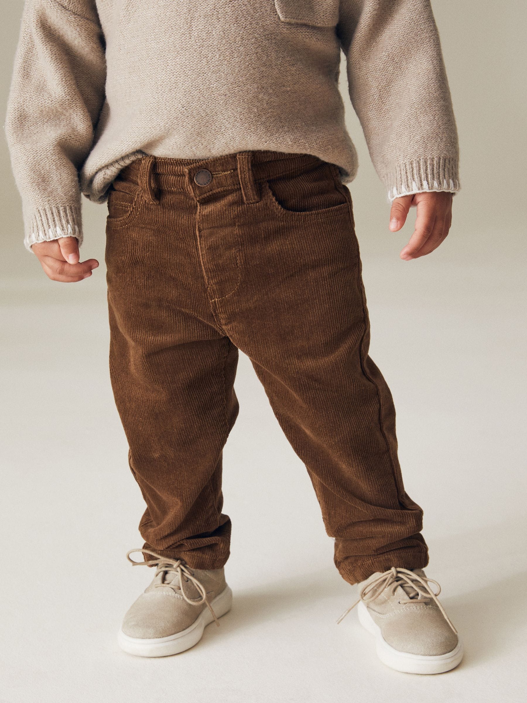 Tan Brown Corduroy Trousers (3mths-7yrs)