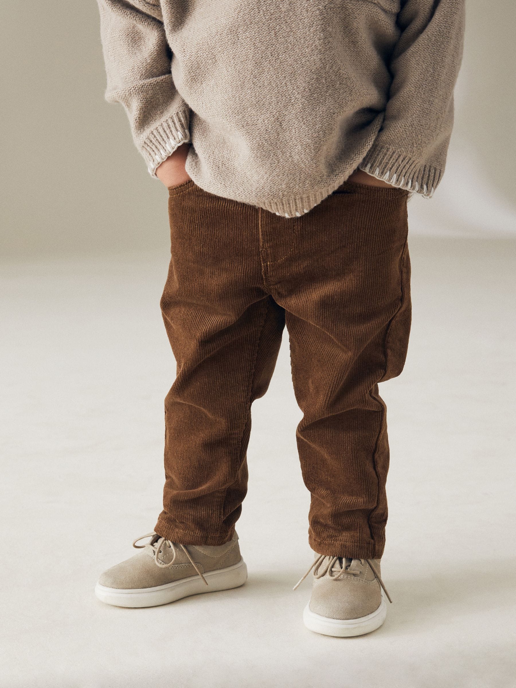 Tan Brown Corduroy Trousers (3mths-7yrs)