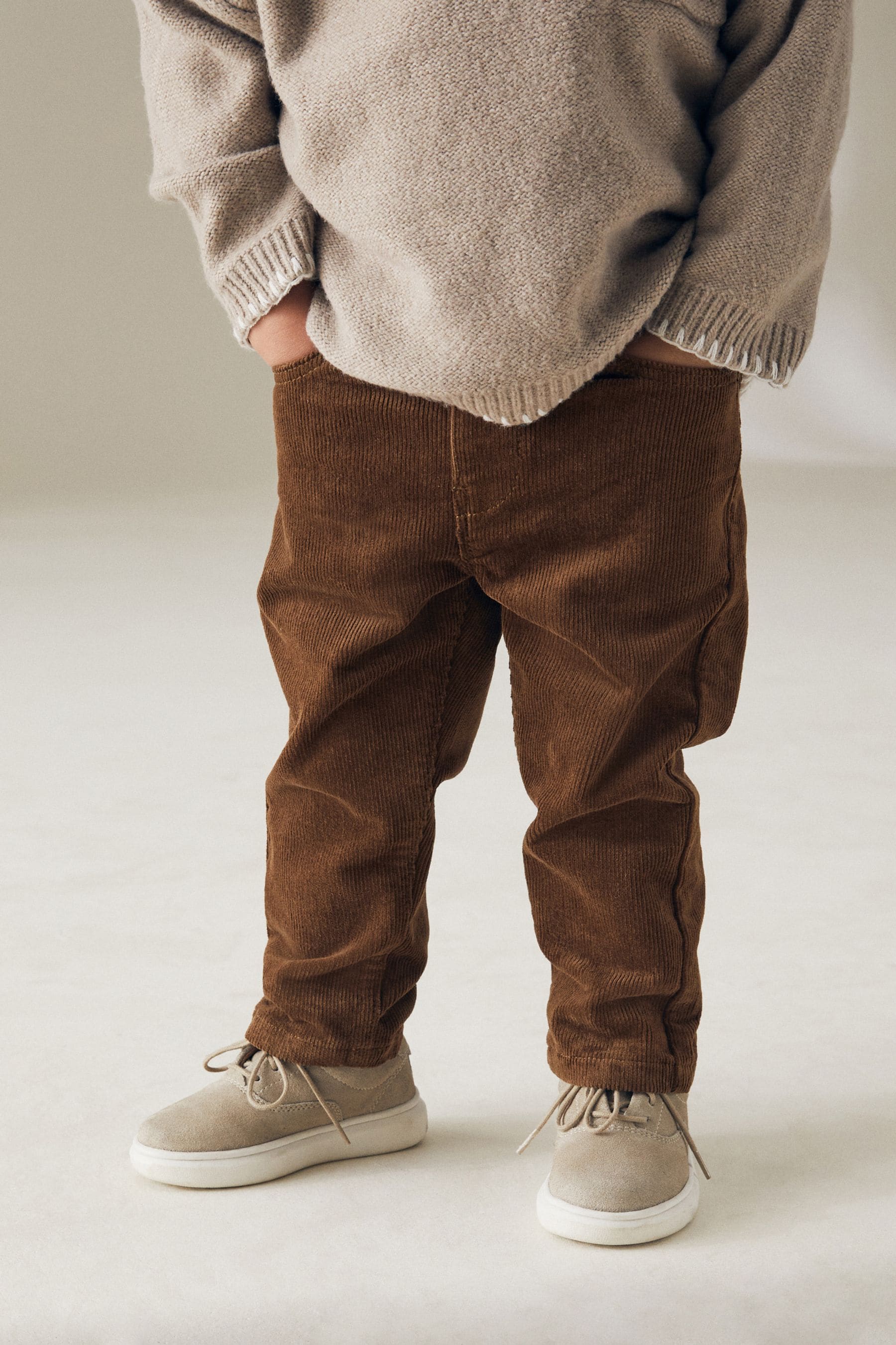 Tan Brown Corduroy Trousers (3mths-7yrs)