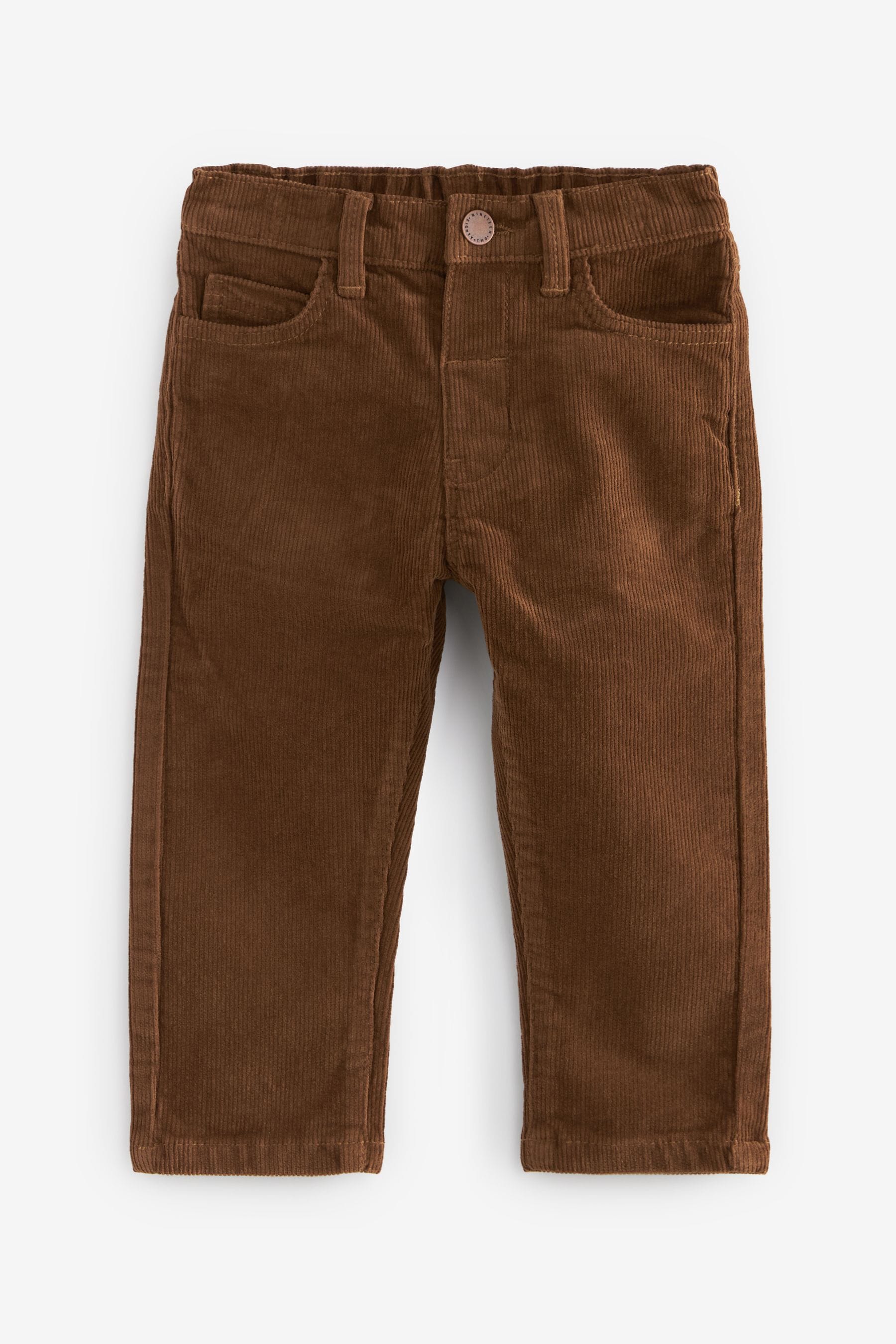 Tan Brown Corduroy Trousers (3mths-7yrs)