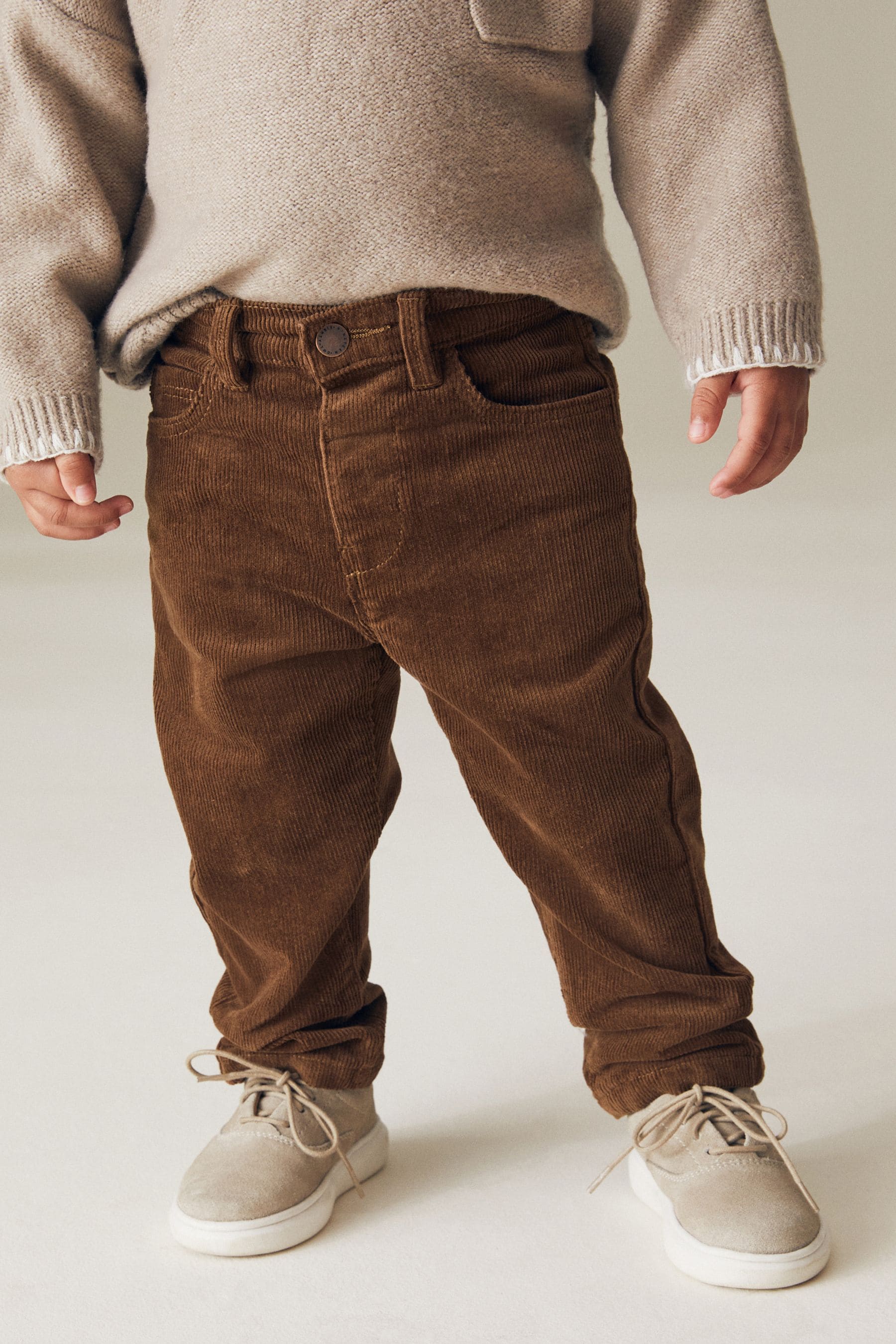 Tan Brown Corduroy Trousers (3mths-7yrs)