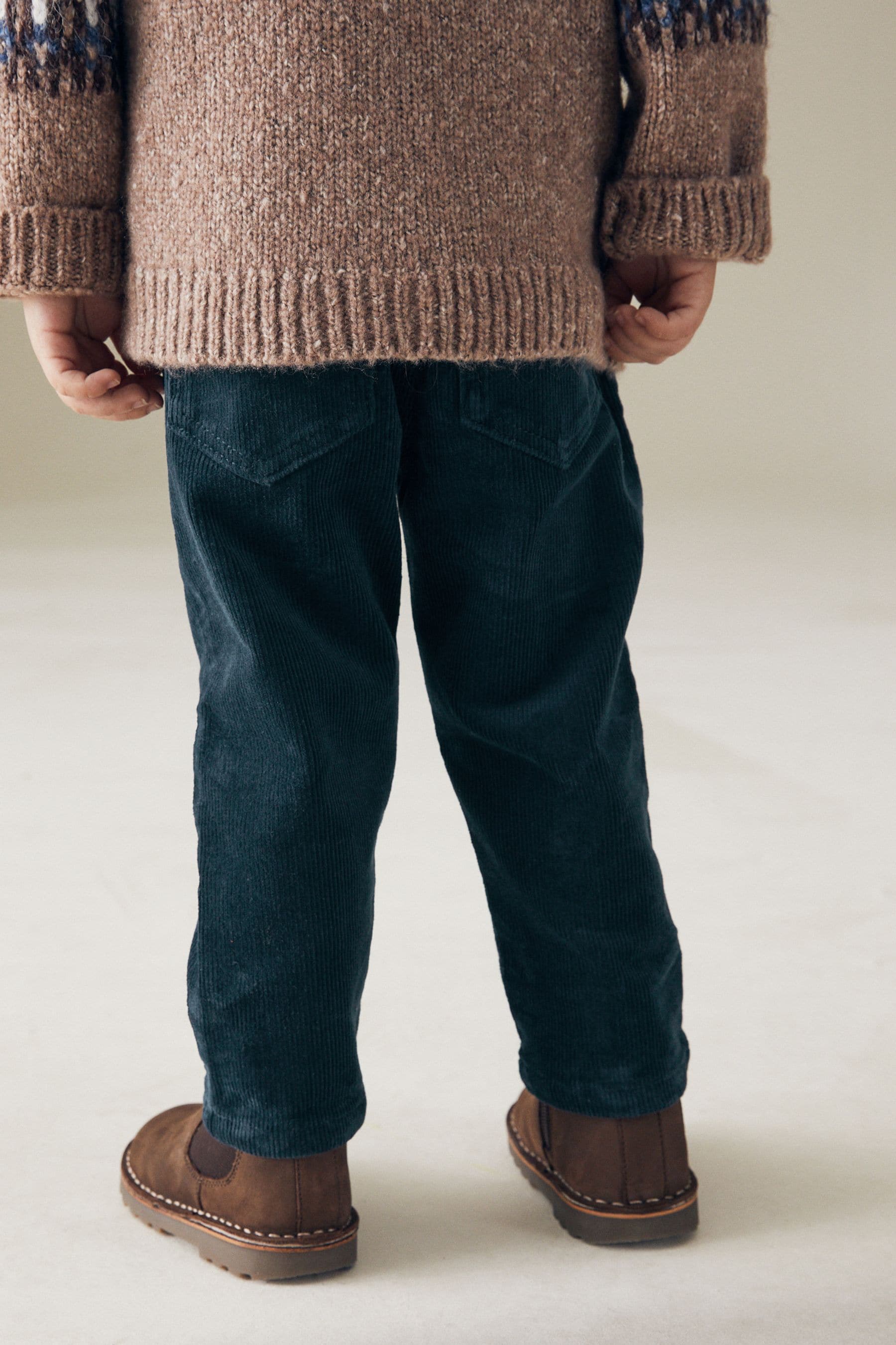 Blue Corduroy Trousers (3mths-7yrs)