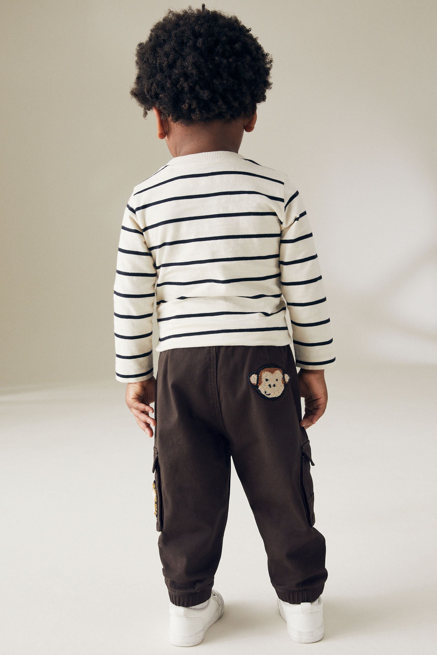 Brown Cargo Trousers (3mths-7yrs)