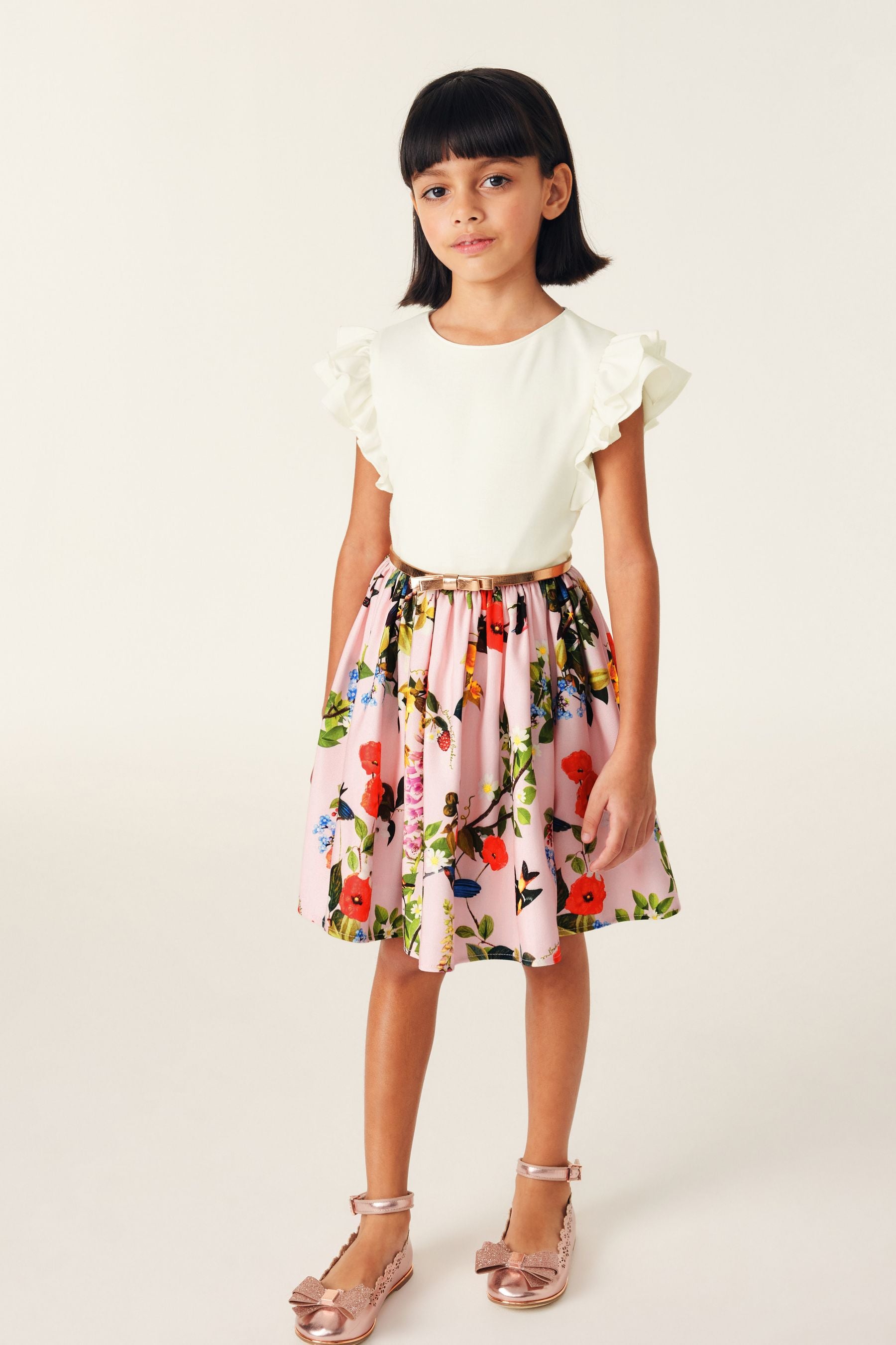 Baker by Ted Baker Floral 2-in-1 Dress