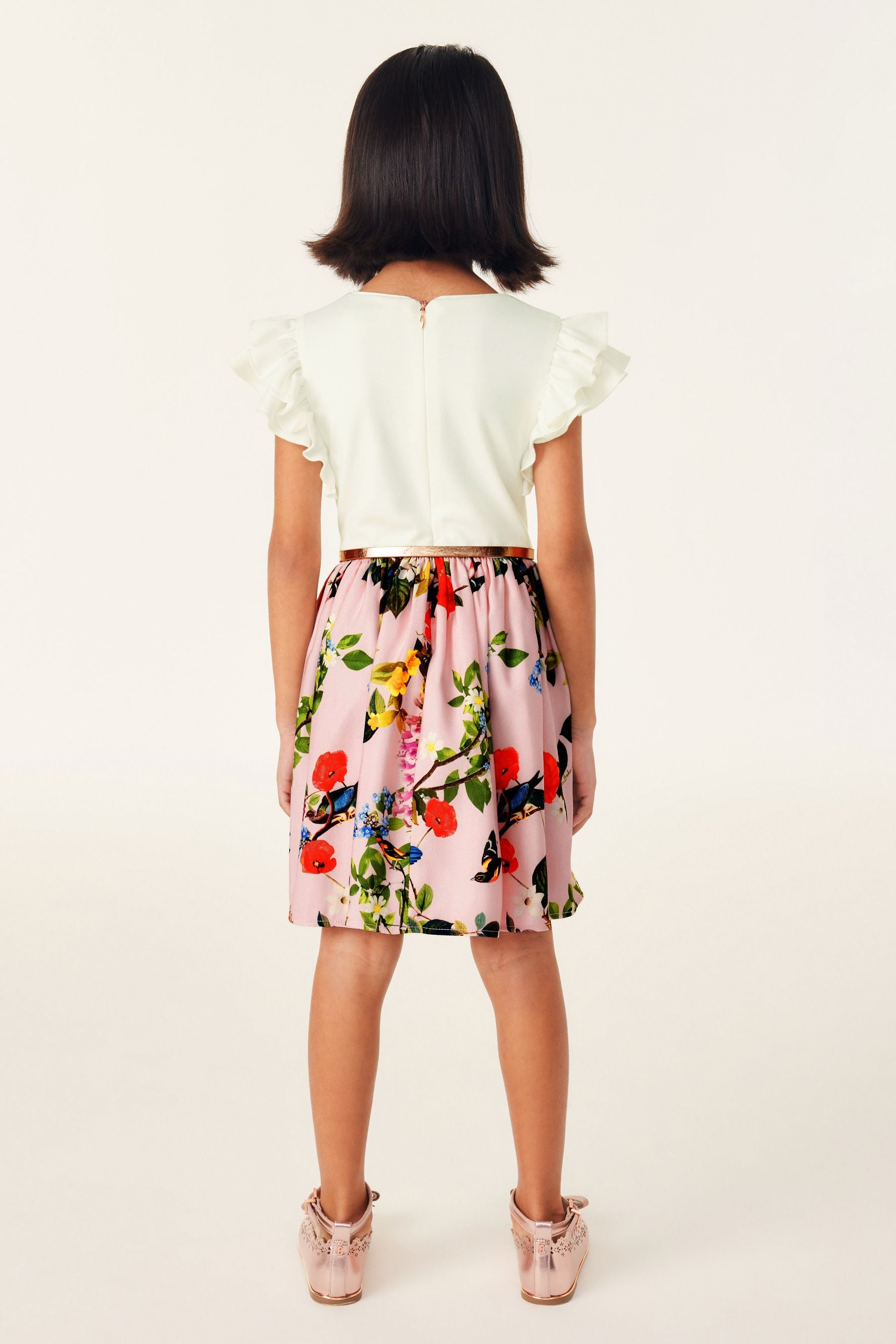 Baker by Ted Baker Floral 2-in-1 Dress