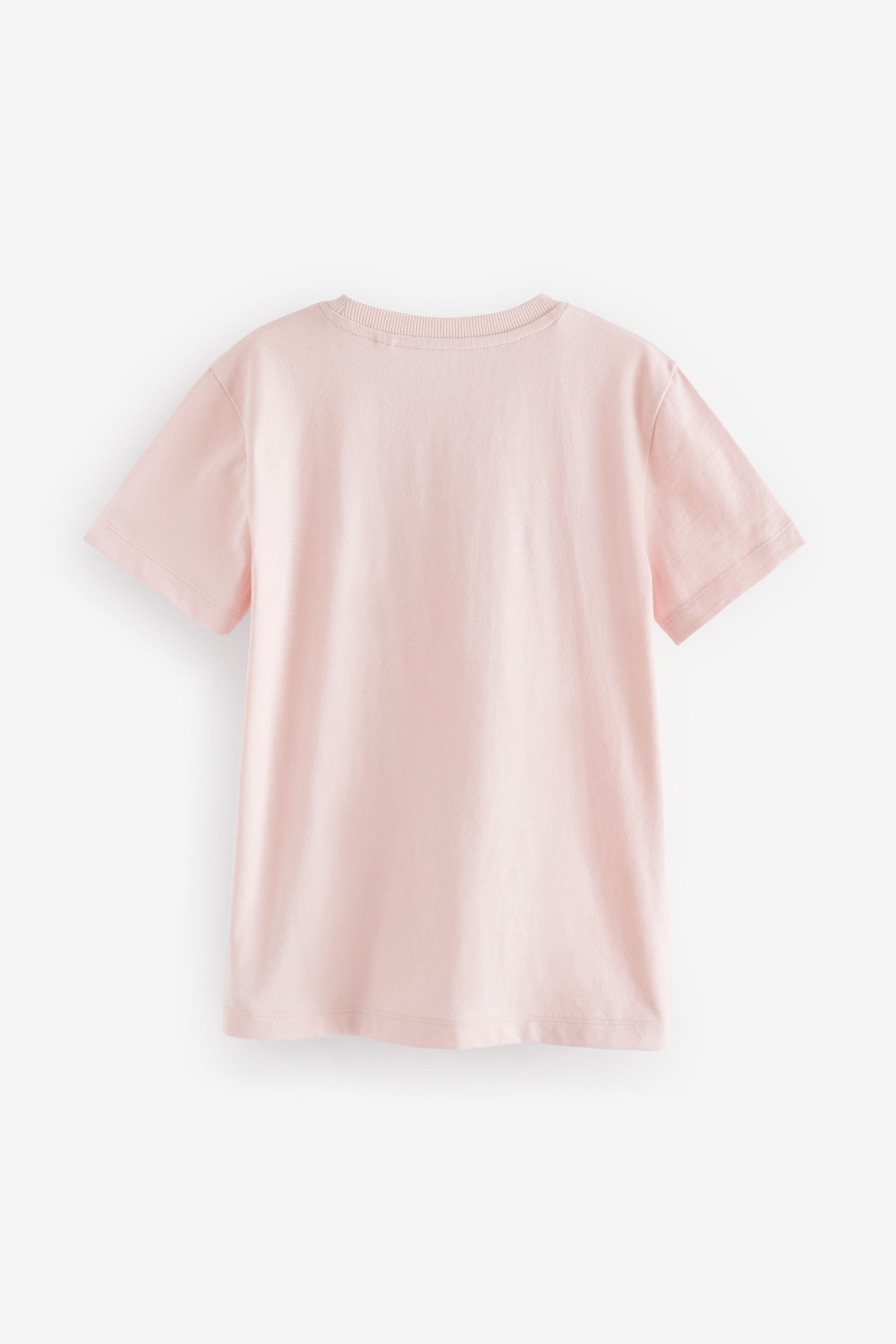 Pink Pale Short Sleeve T-Shirt (3-16yrs)