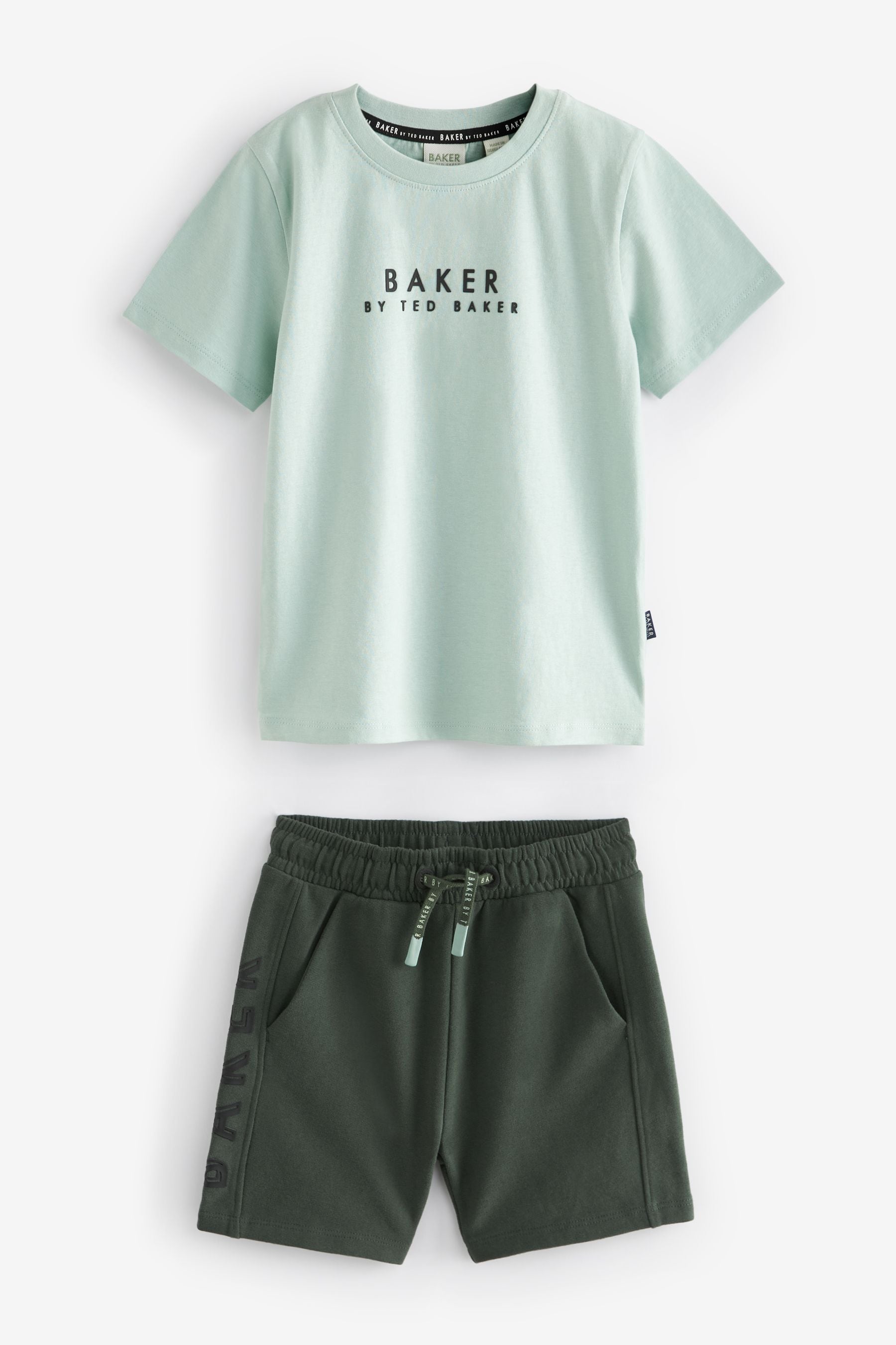 Green Baker by Ted Baker T-Shirt and Shorts Set