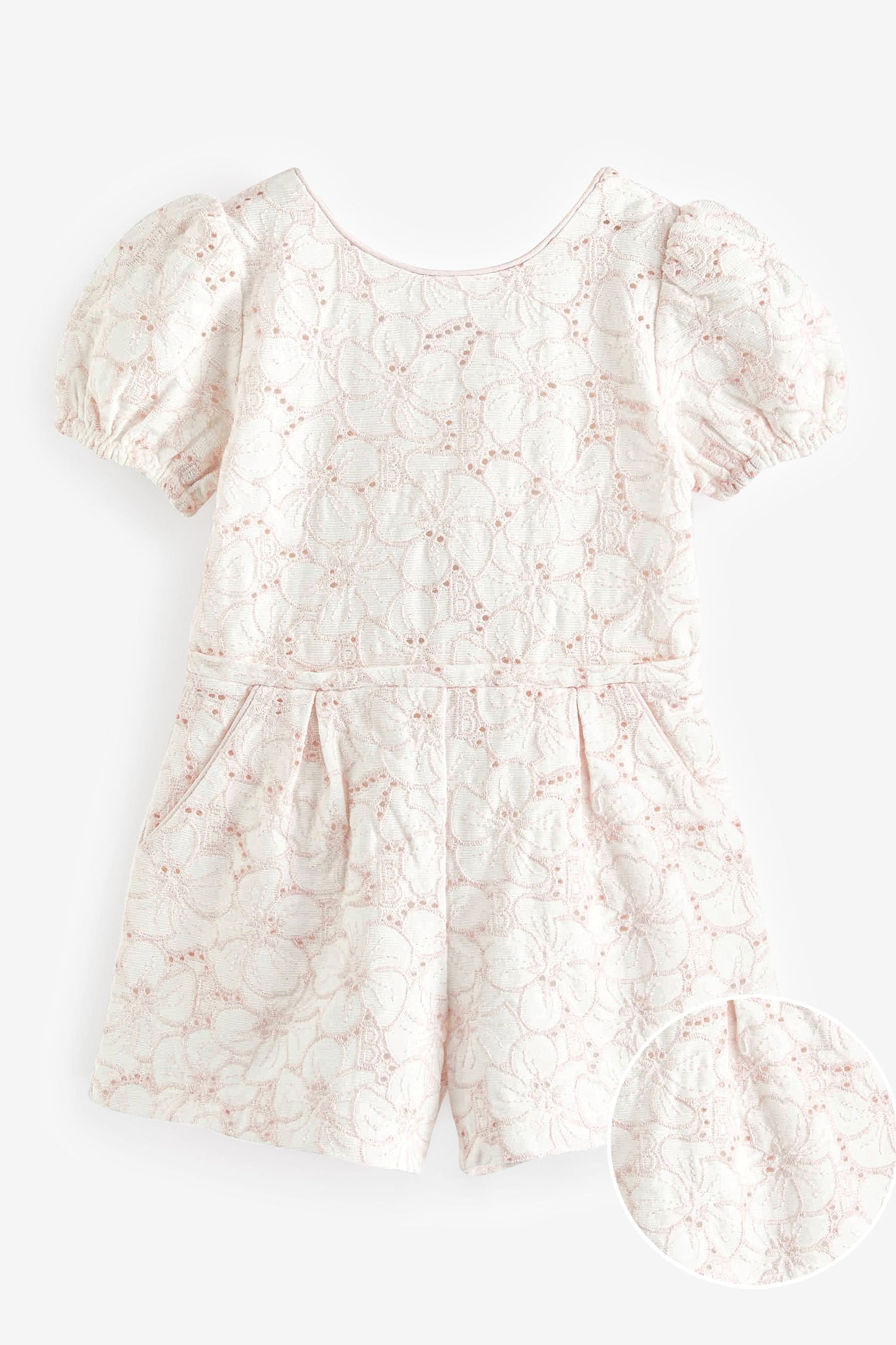 Baker by Ted Baker Broderie Playsuit