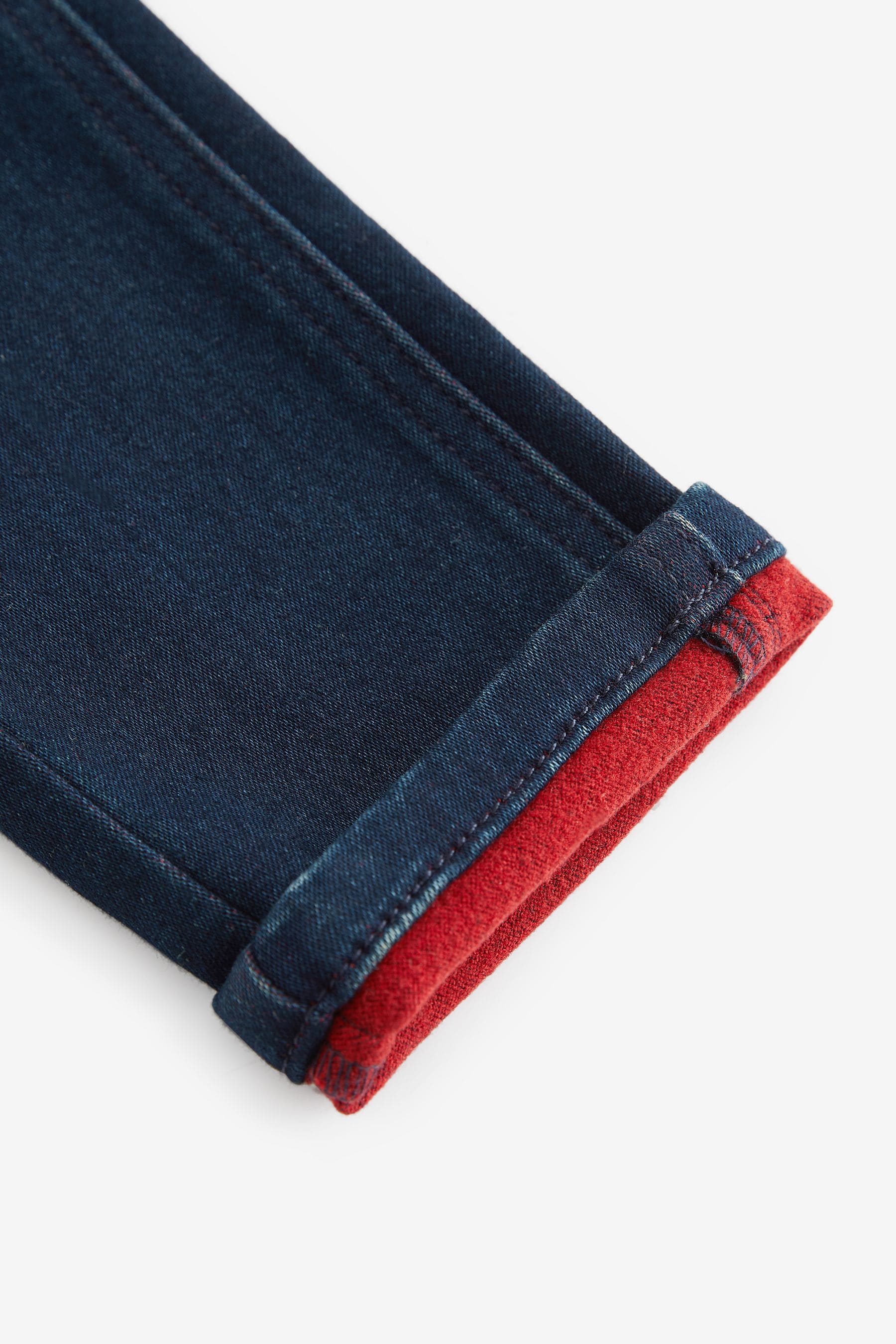 Rinse with Red Weft Super Soft Pull-On Jeans With Stretch (3mths-7yrs)