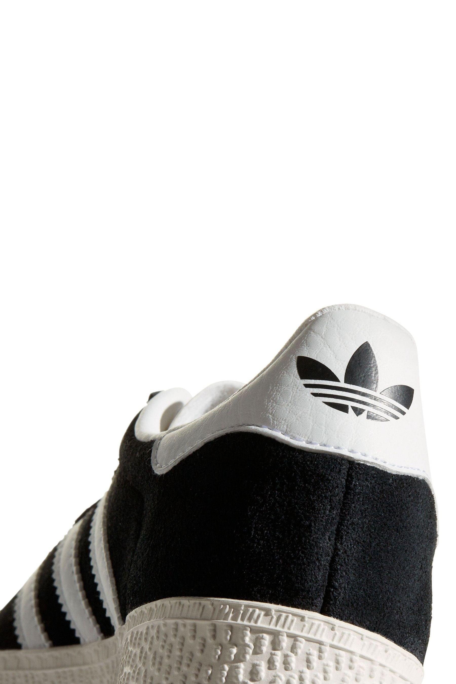 adidas Black Kids Gazelle Trainers