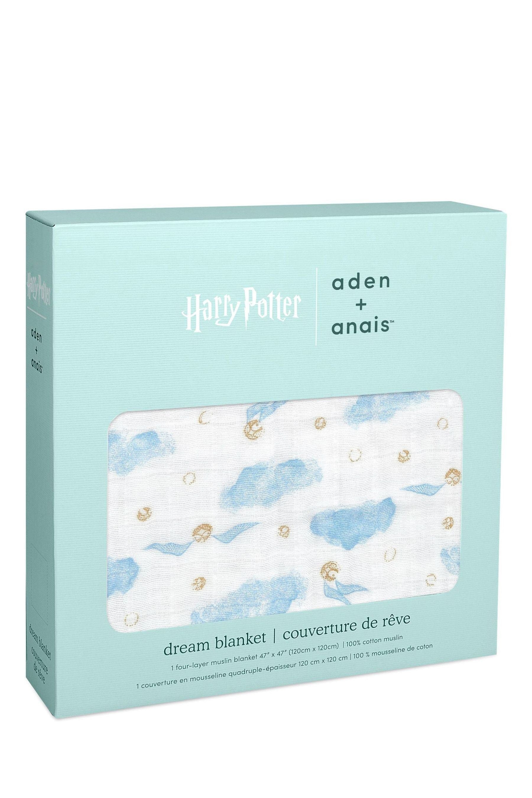 aden + anais White 100% Cotton Blanket