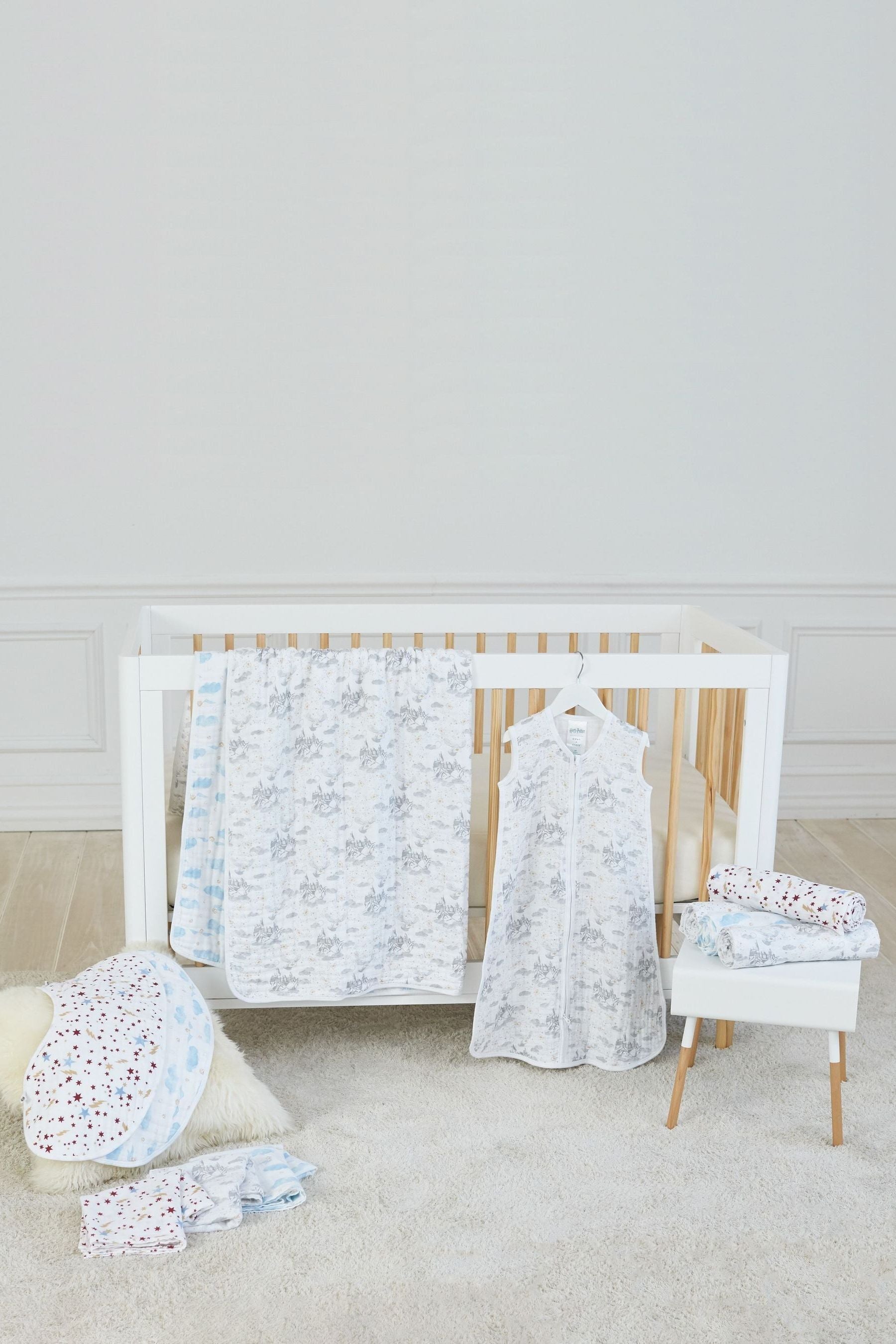 aden + anais White 100% Cotton Blanket