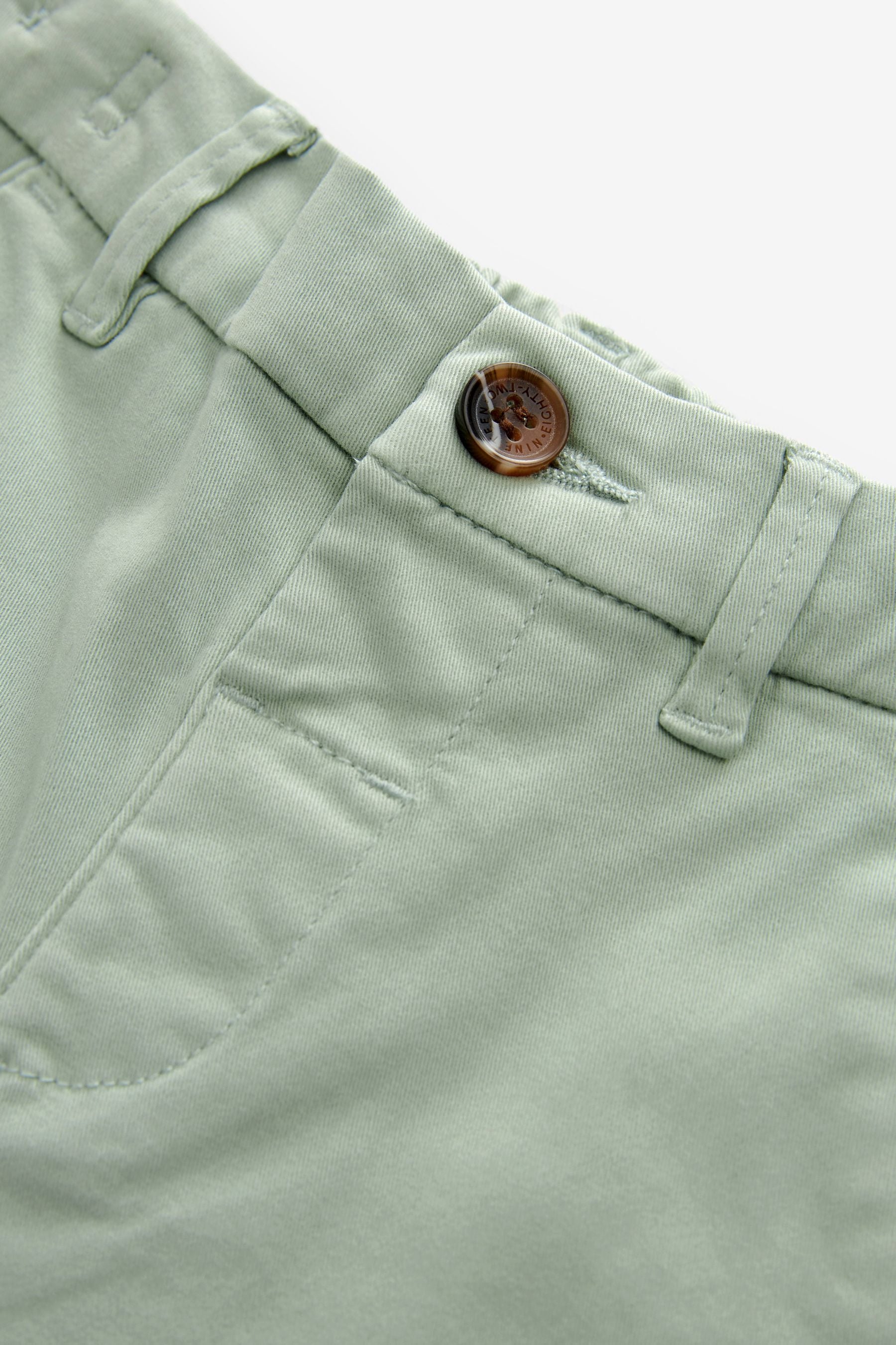 Mint Green Stretch Chinos Trousers (3mths-7yrs)