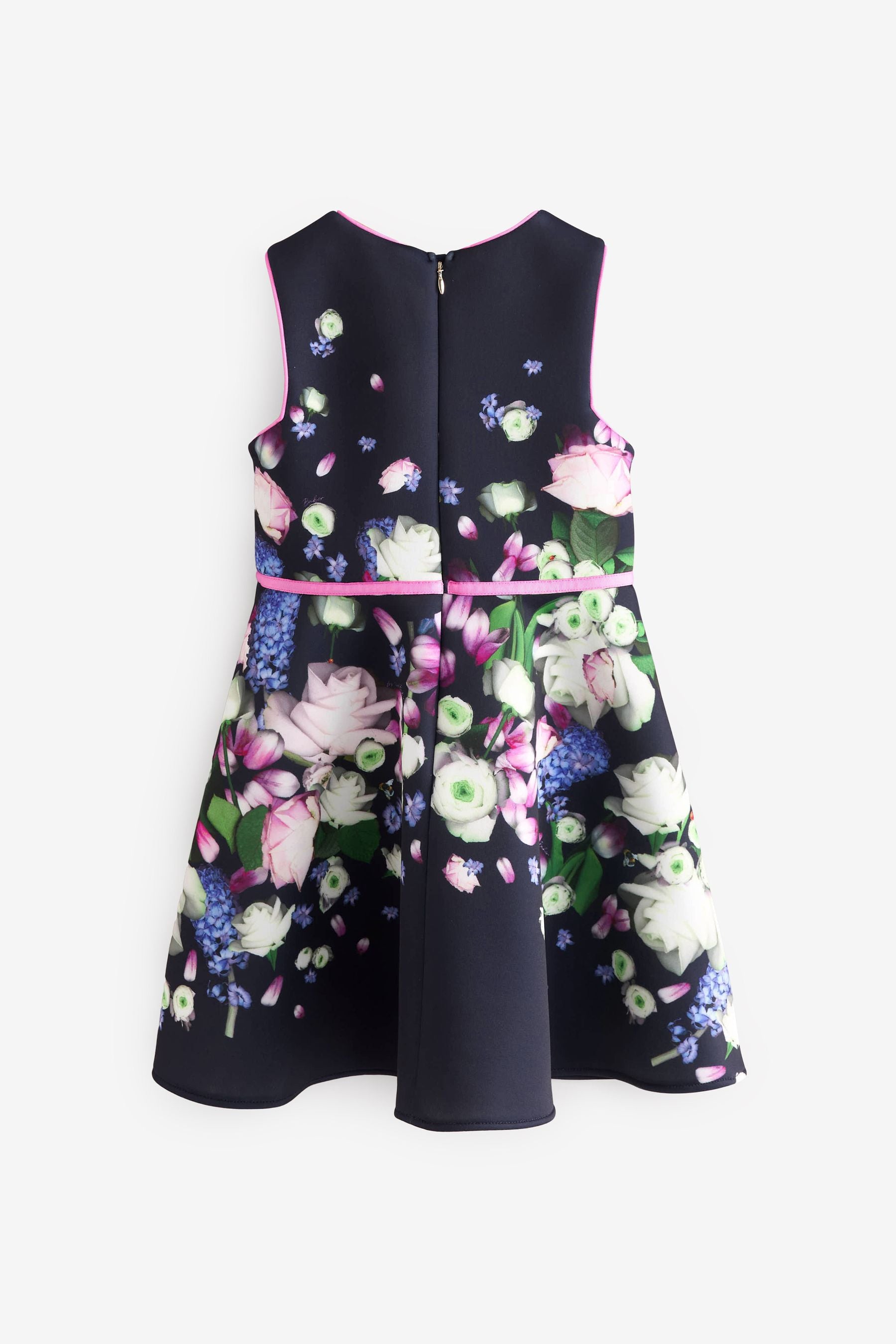 Baker by Ted Baker Navy Floral Scuba Dress