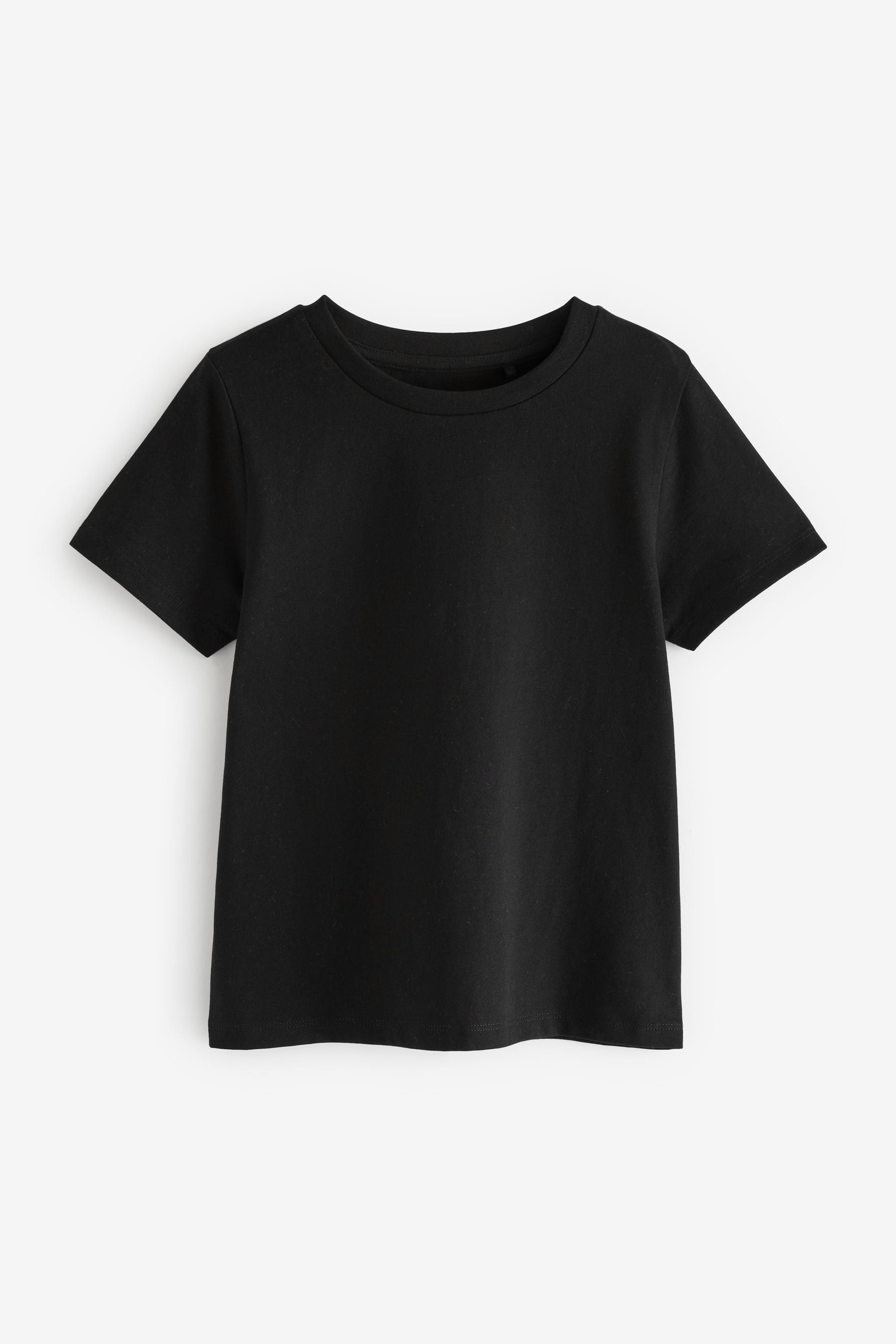 Black 100% Cotton T-Shirt (3-16yrs)