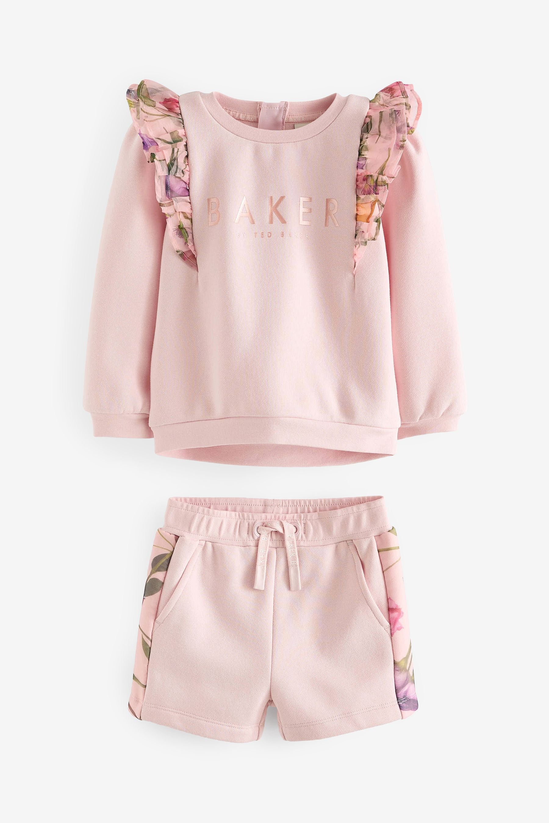 Baker by Ted Baker Organza Sweater And Shorts Set