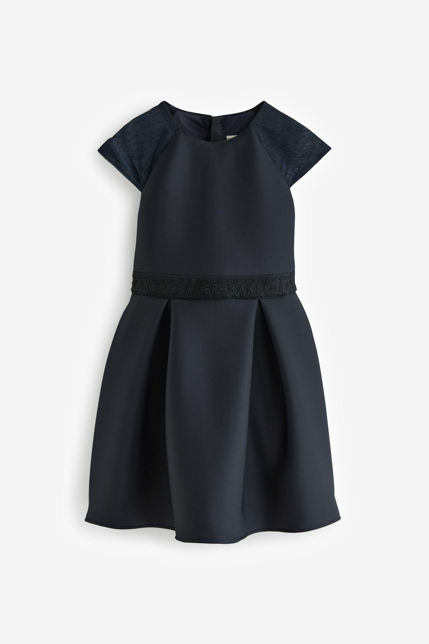 Navy Baker by Ted Baker Navy Mesh Scuba Dress