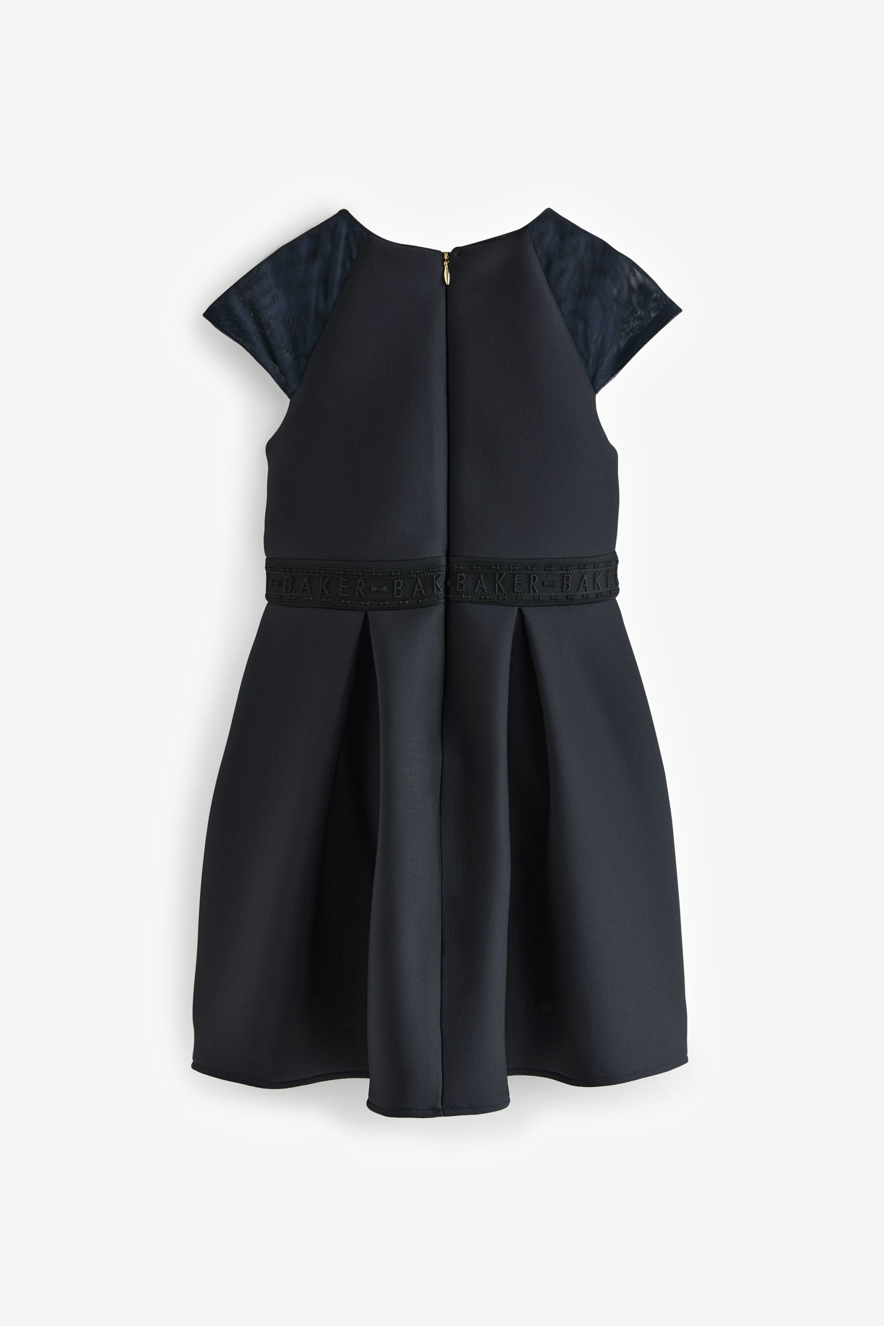 Navy Baker by Ted Baker Navy Mesh Scuba Dress