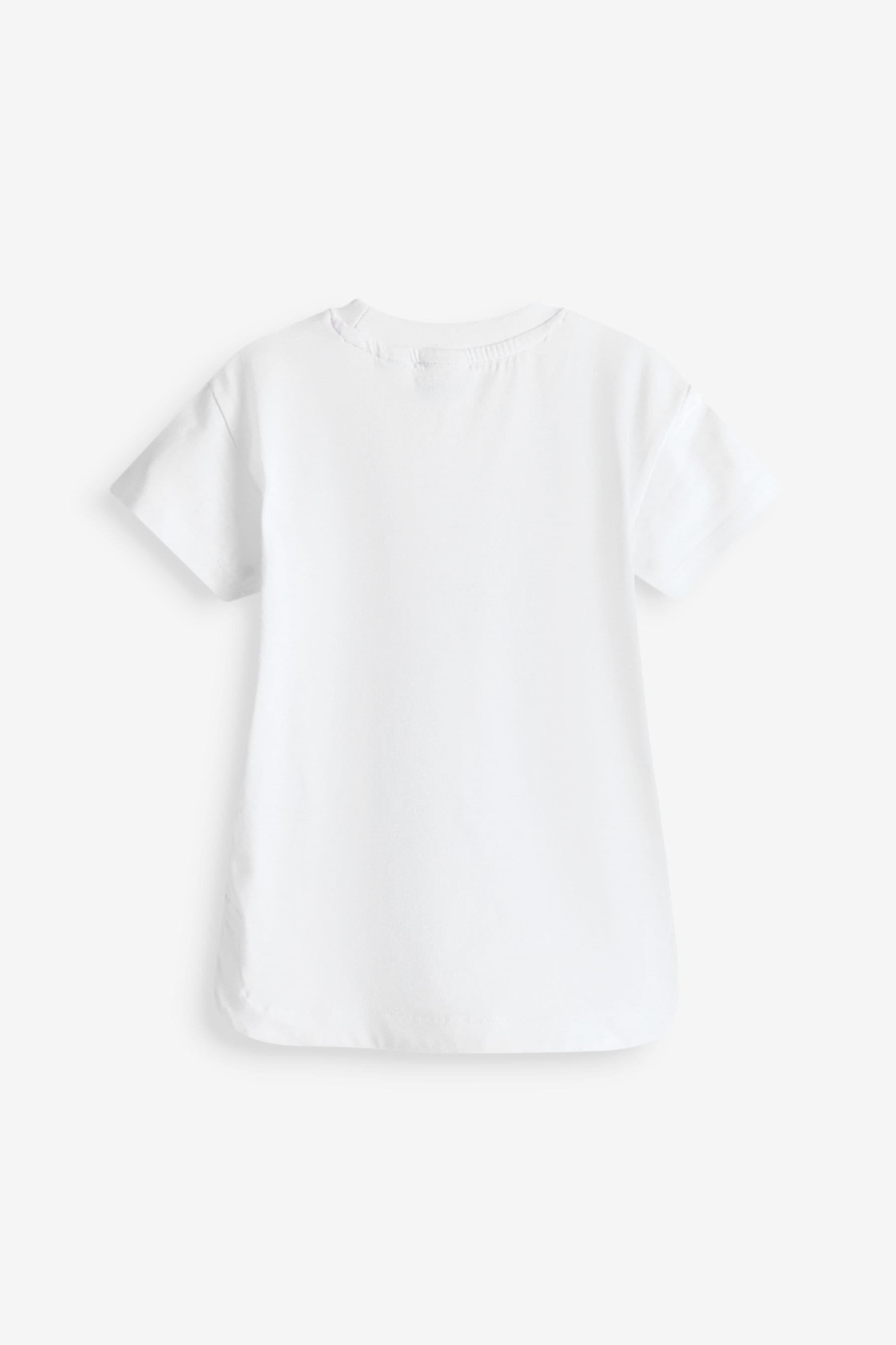 White Baker by Ted Baker Graphic White T-Shirt