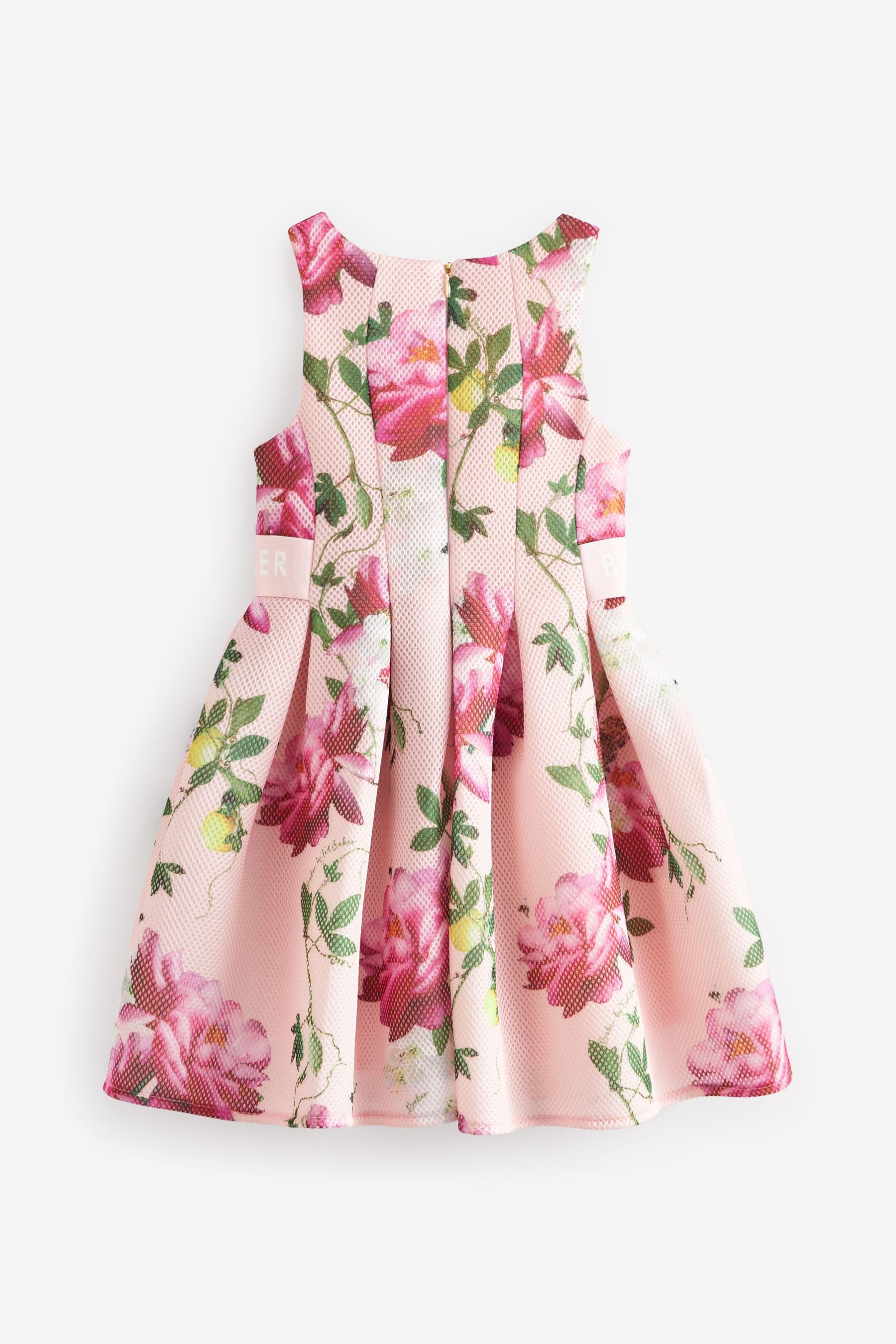 Baker by Ted Baker Floral Airtex Scuba Dress