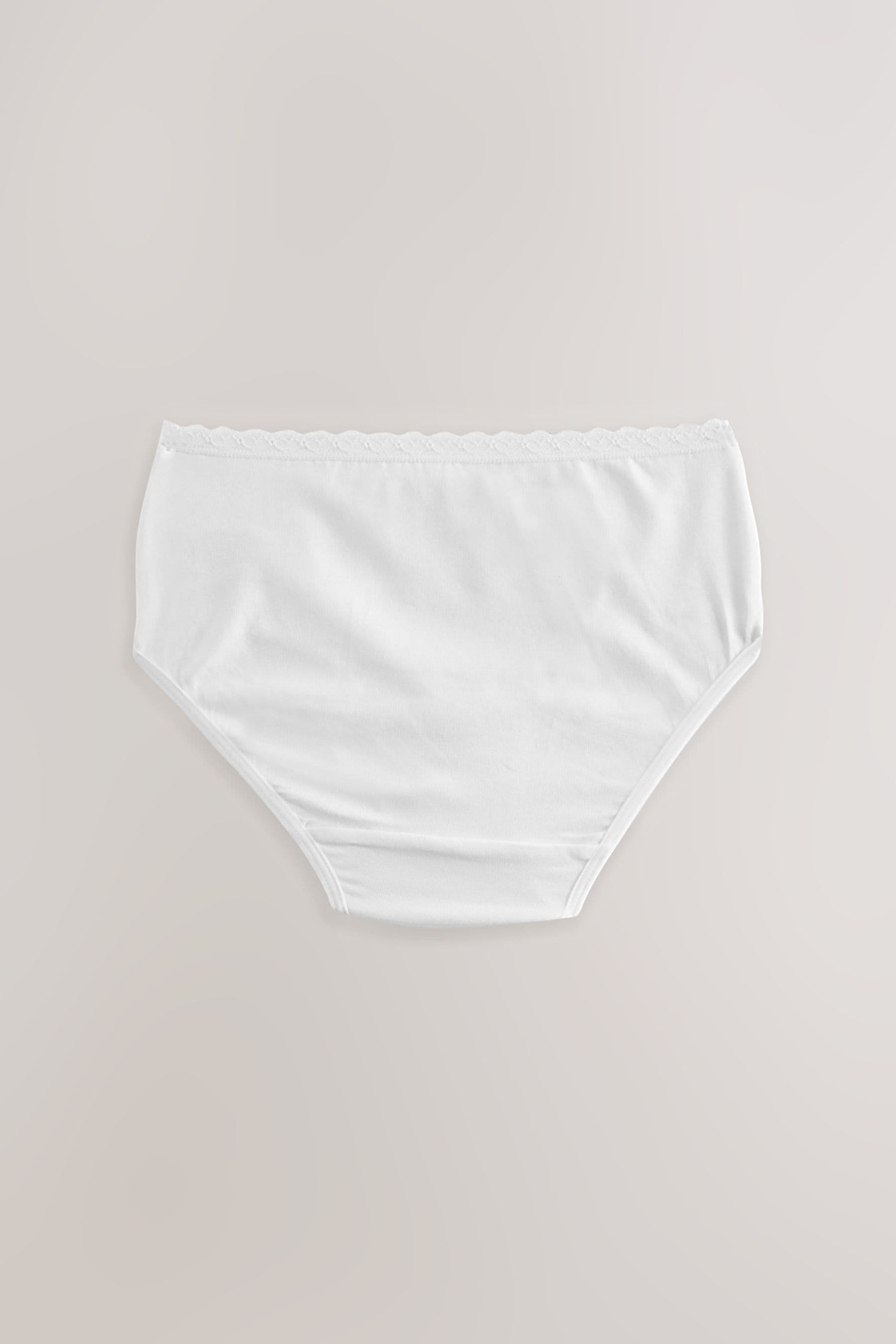 White 10 Pack Briefs (1.5-16yrs)