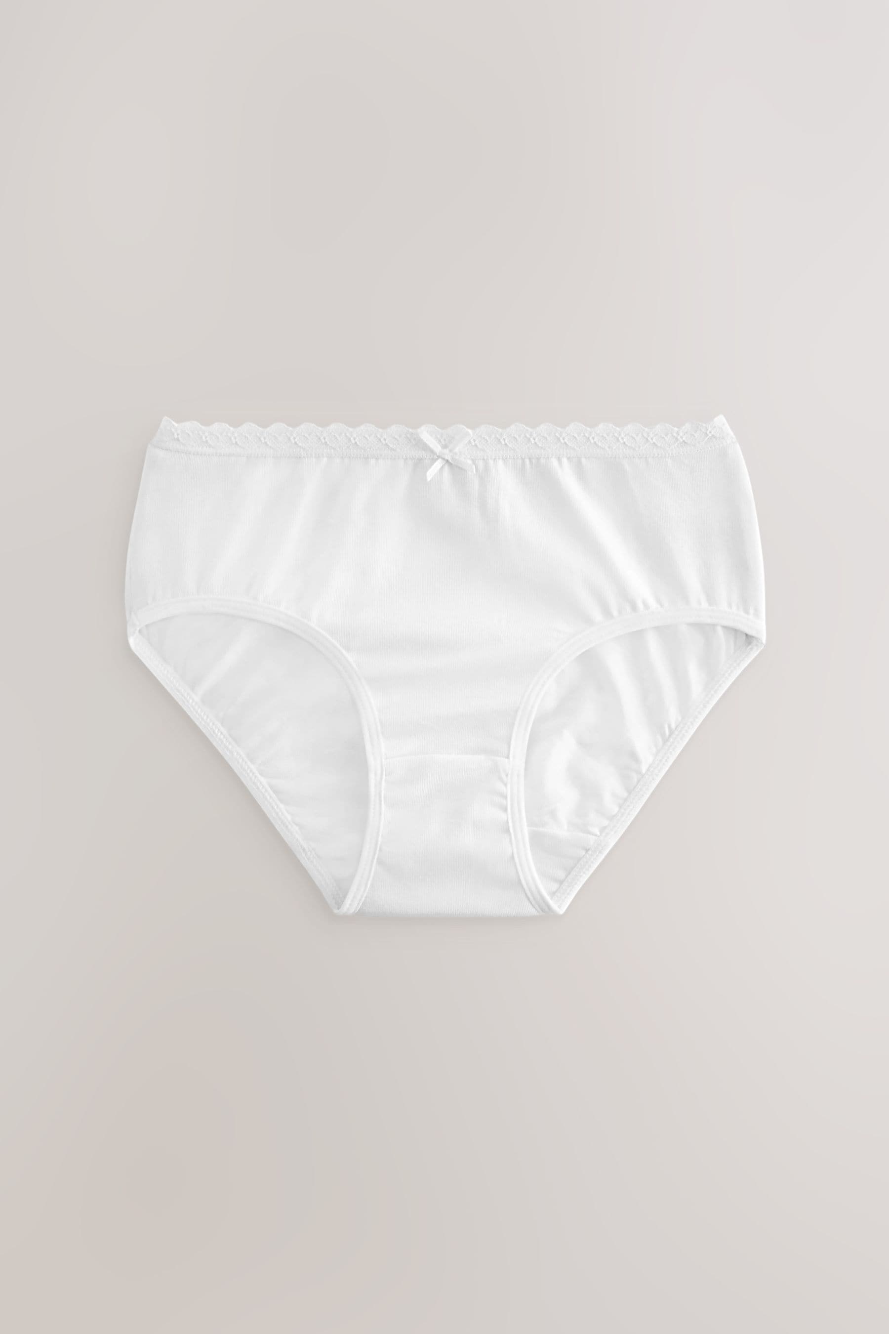 White 10 Pack Briefs (1.5-16yrs)