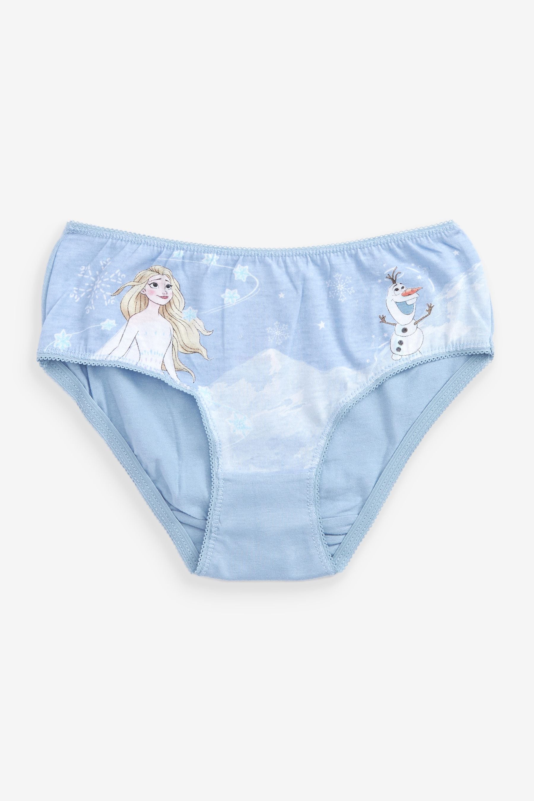 Blue /Pink 5 Pack Frozen Briefs (1.5-8yrs)