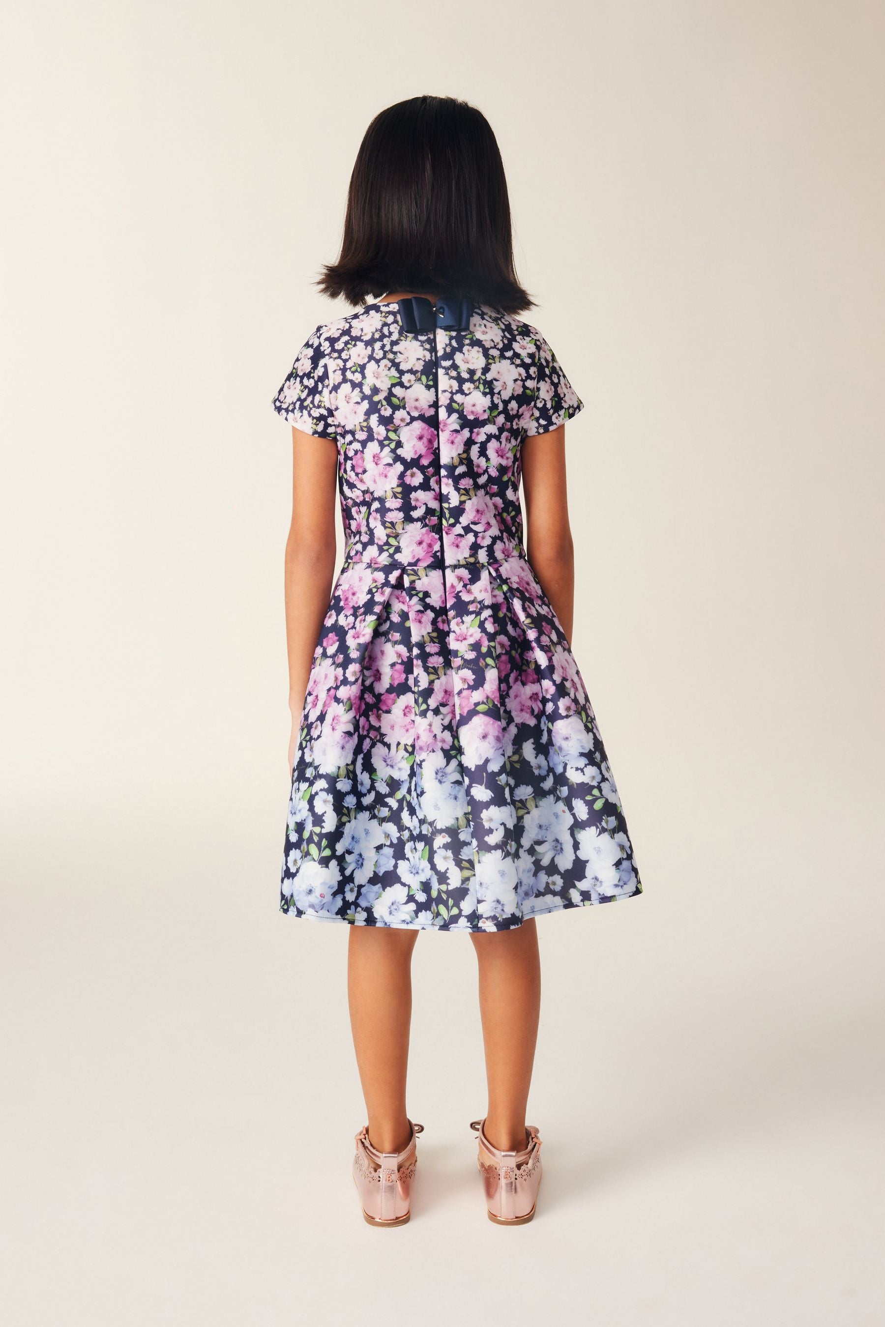 Baker by Ted Baker Multi-Coloured Floral Scuba Dress