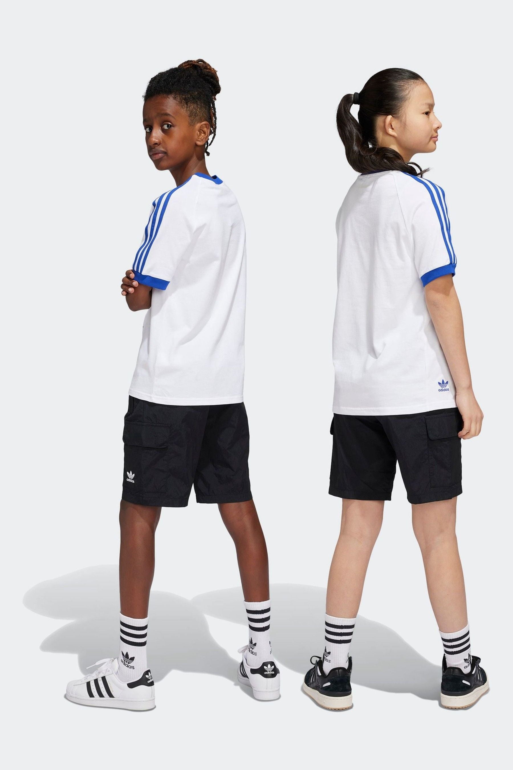 adidas Black Kids Originals Cargo Shorts