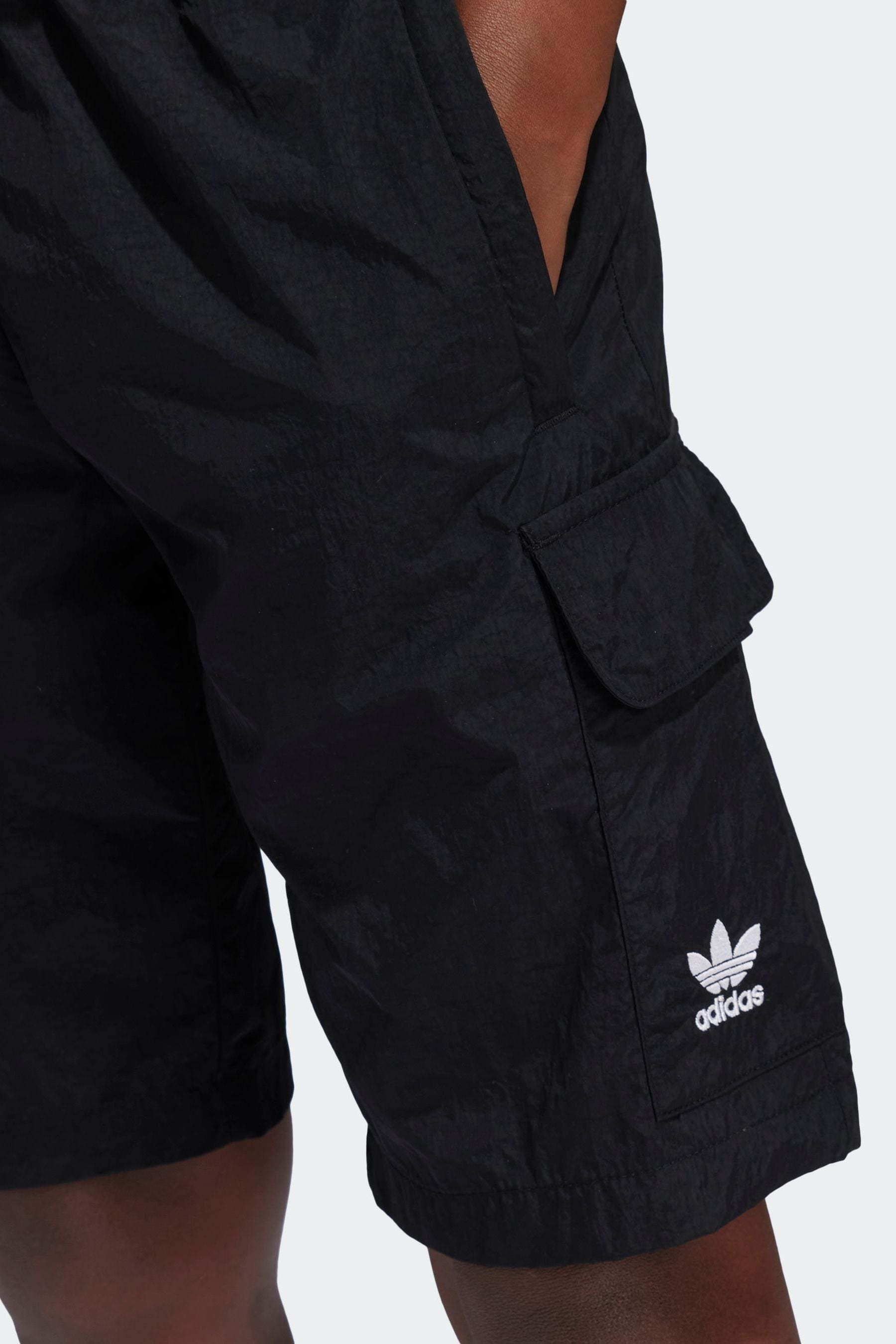 adidas Black Cargo Shorts