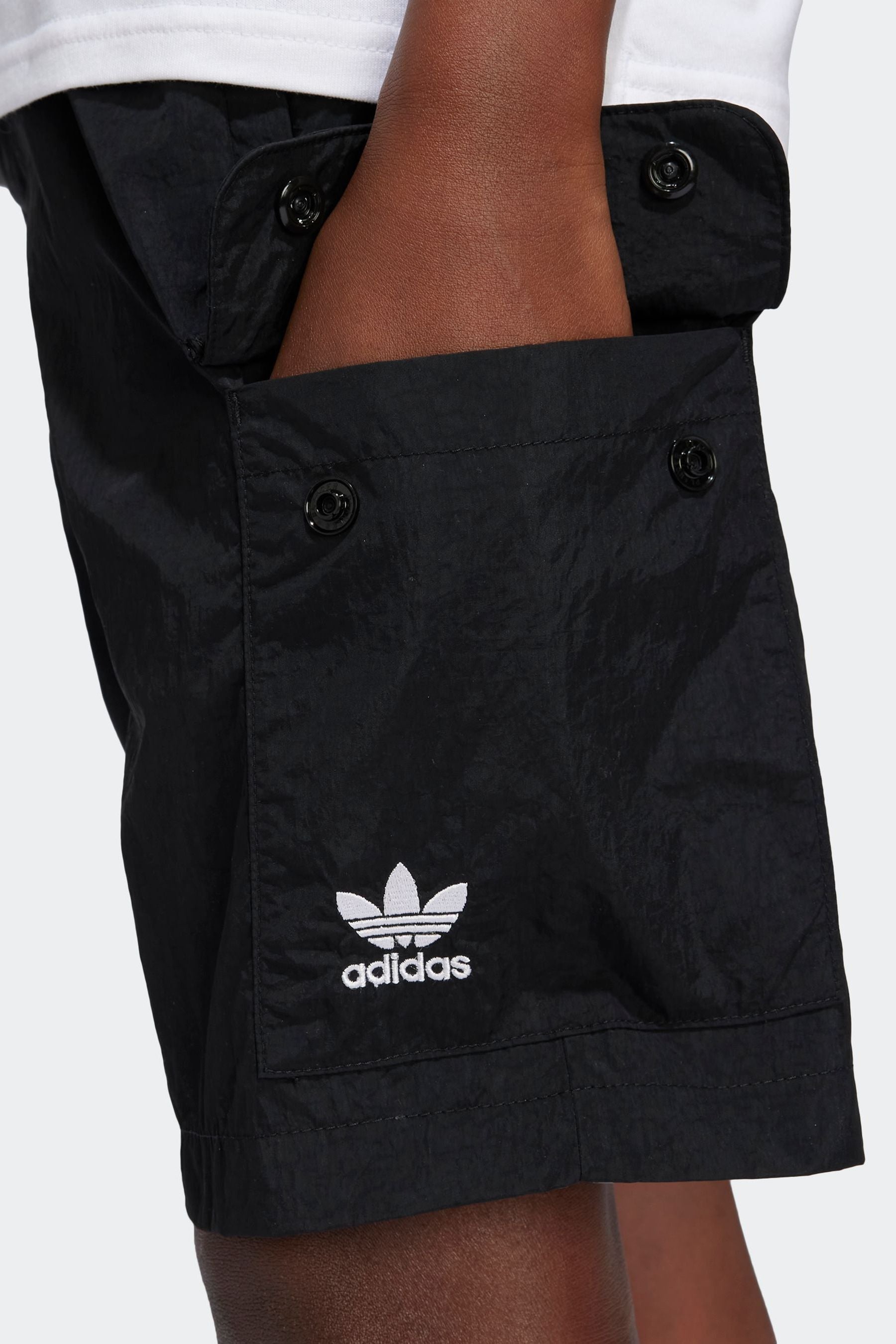 adidas Black Cargo Shorts