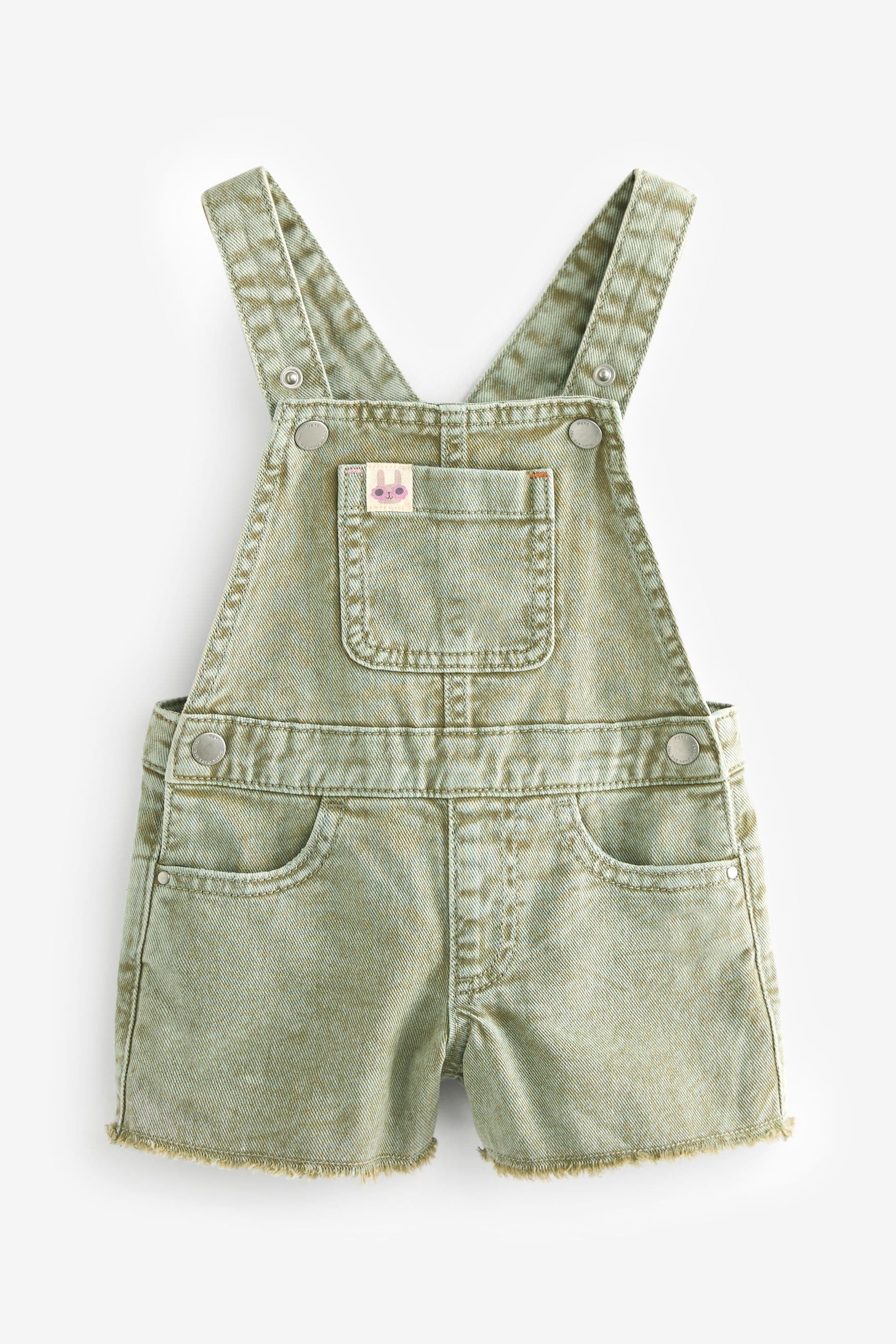 Khaki Dungarees (3mths-7yrs)