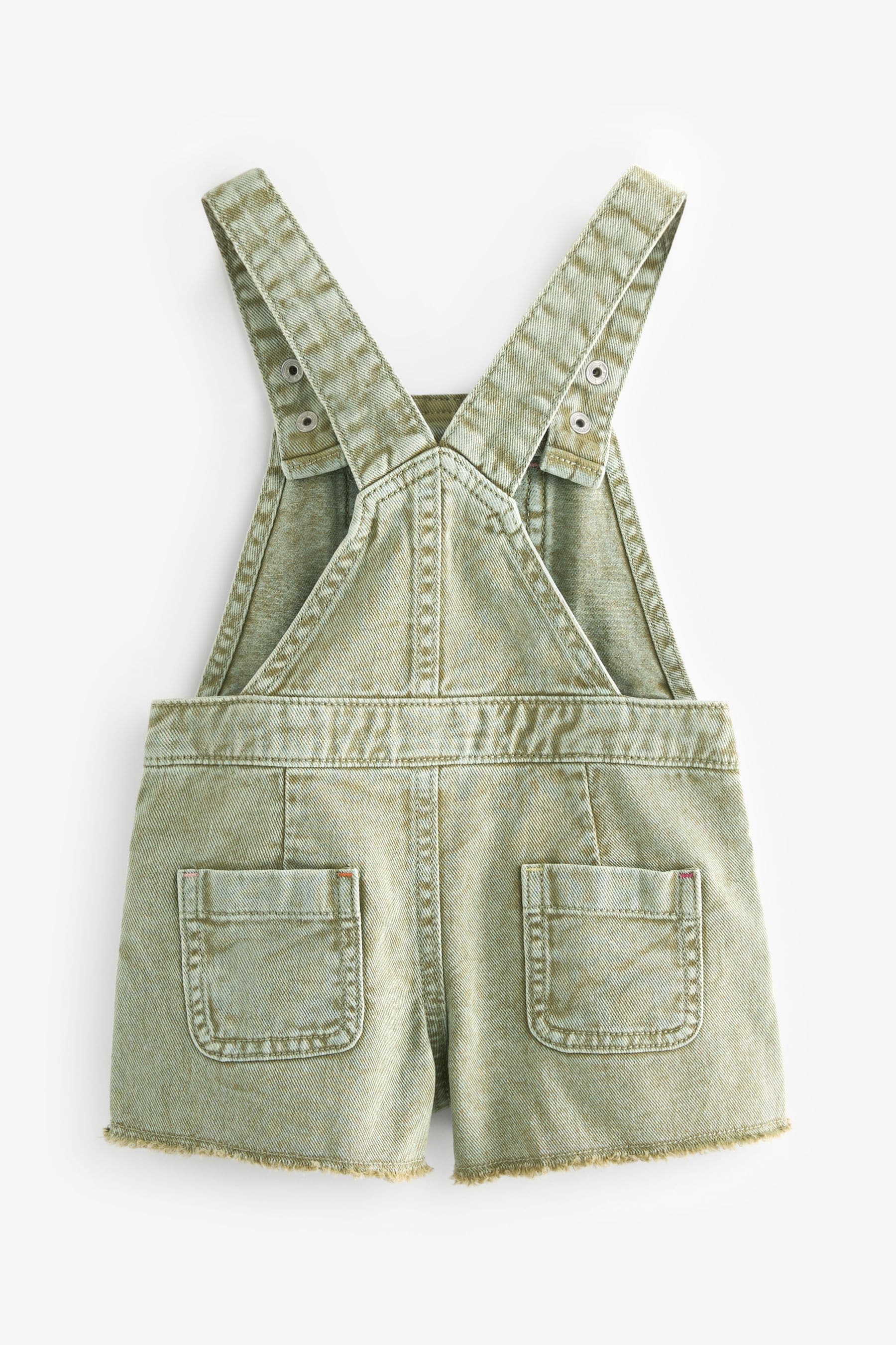 Khaki Dungarees (3mths-7yrs)