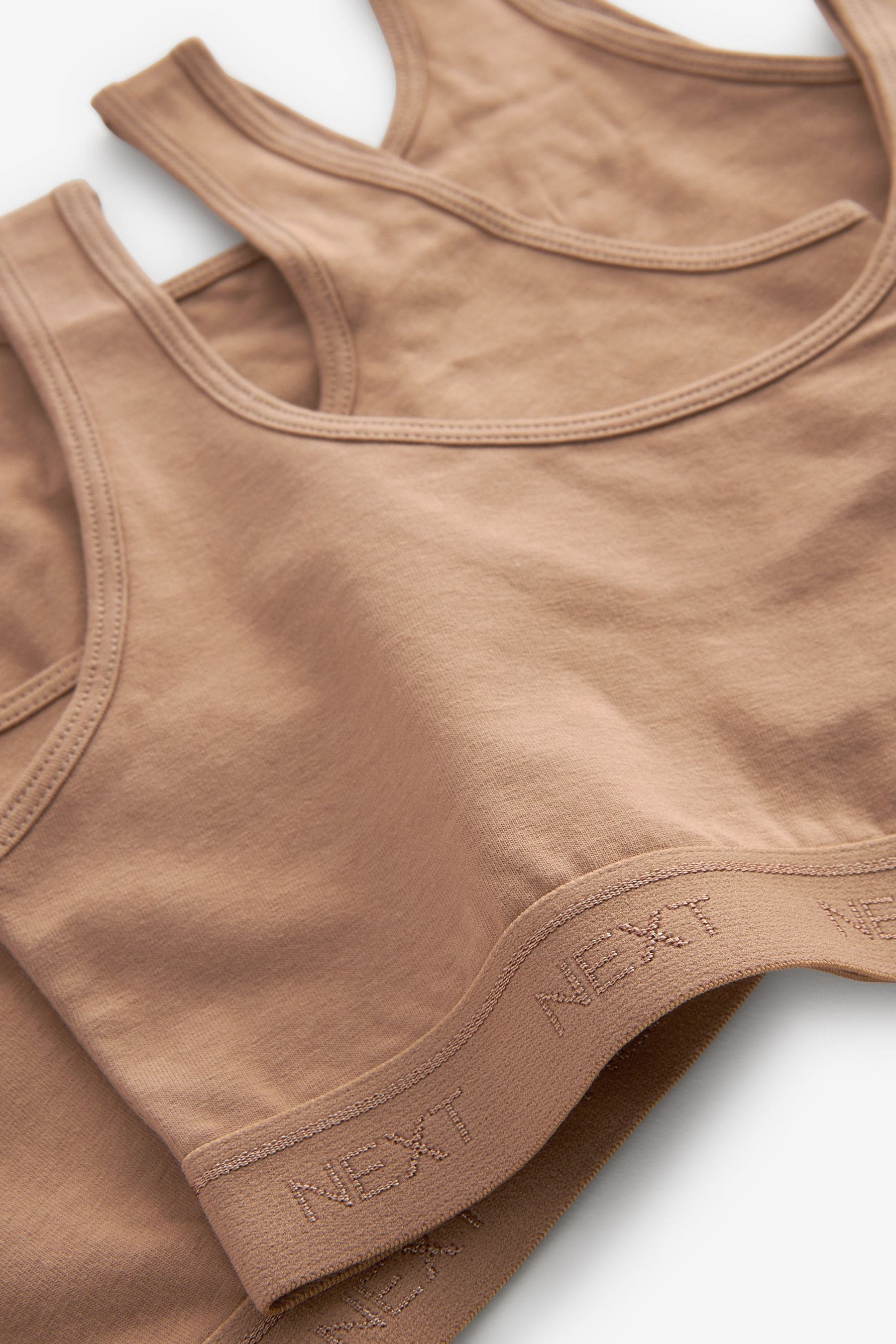 Praline Beige Crop Tops 3 Pack (5-16yrs)