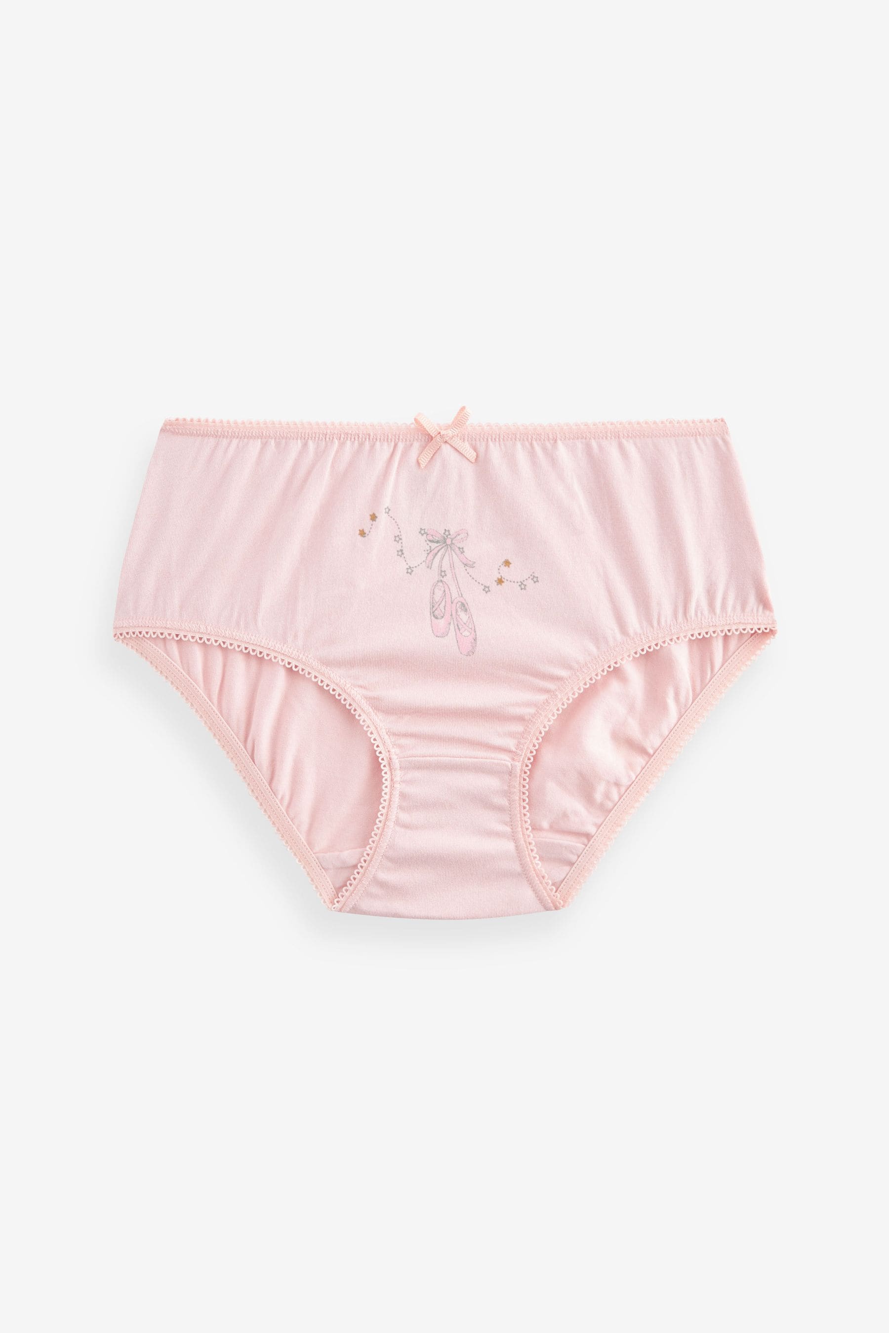 Pink/Purple Ballerina Briefs 10 Pack (1.5-16yrs)